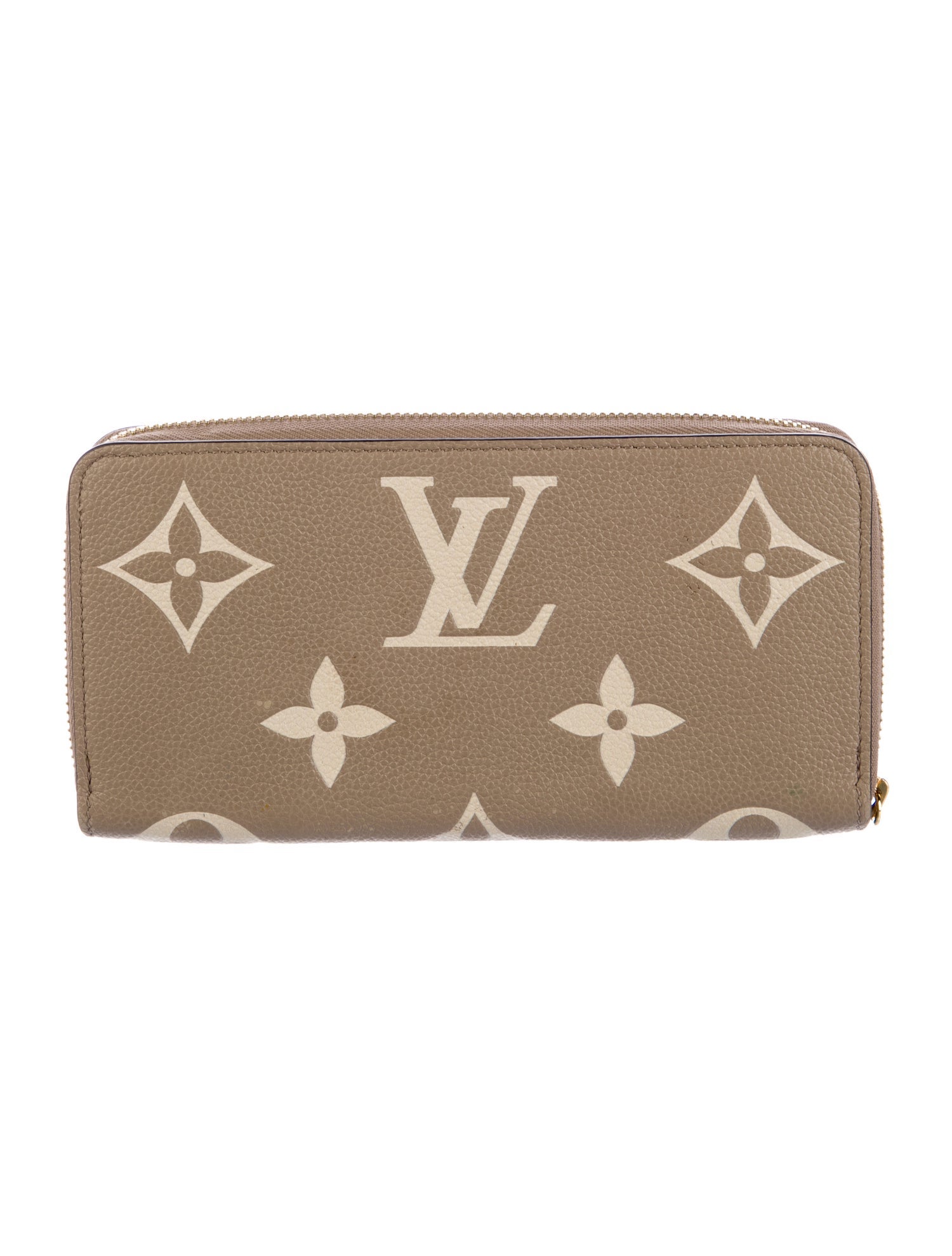Louis Vuitton Monogram Giant Pattern Empreinte Leather Zippy Wallet
