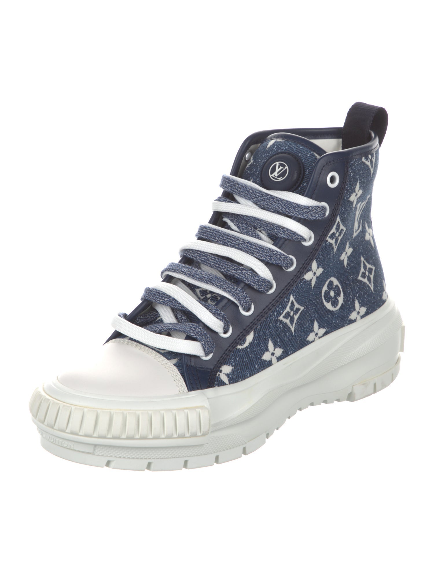 Louis Vuitton LV Monogram Denim Sneakers