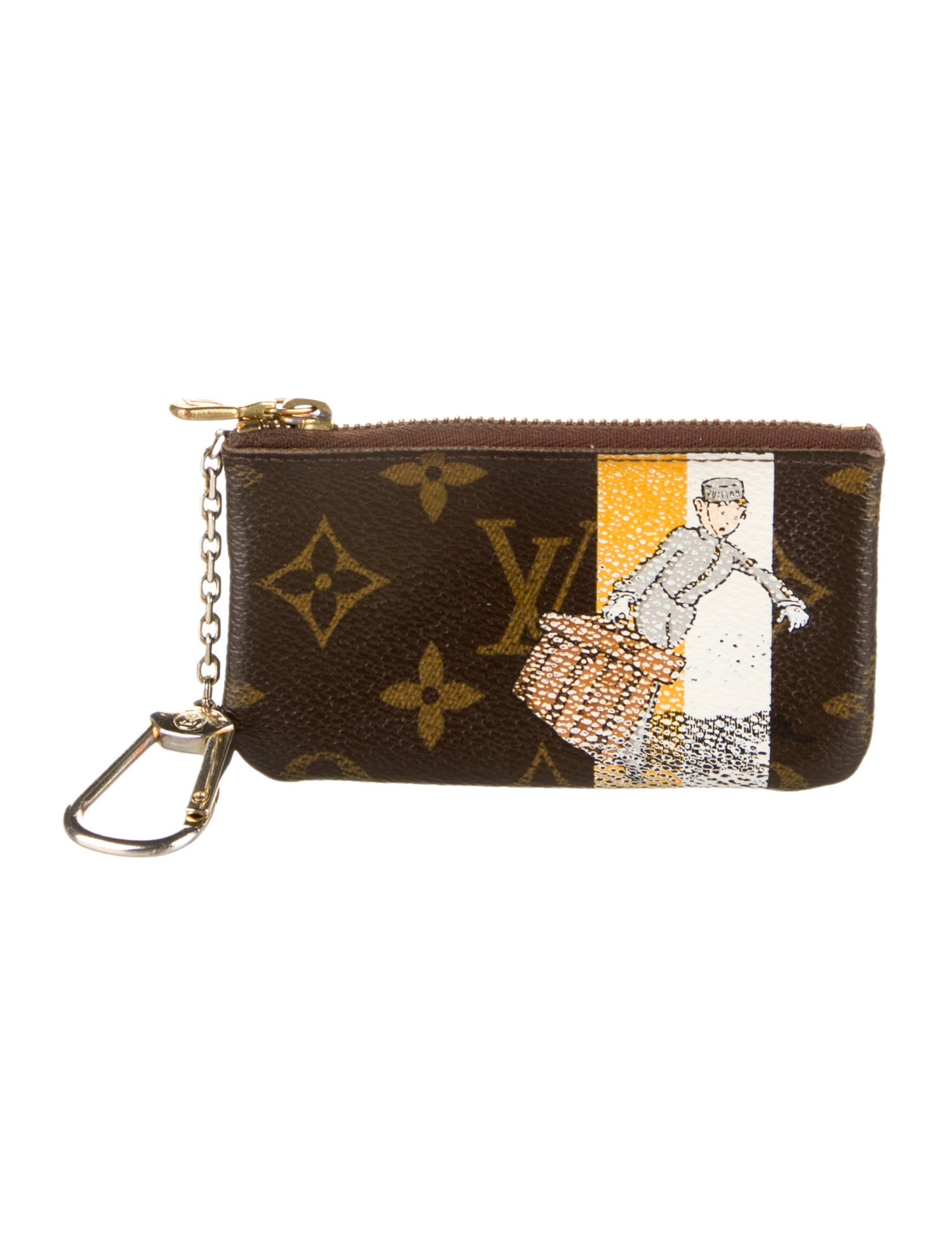 Louis Vuitton Louis Vuitton Monogram Groom Key Pouch