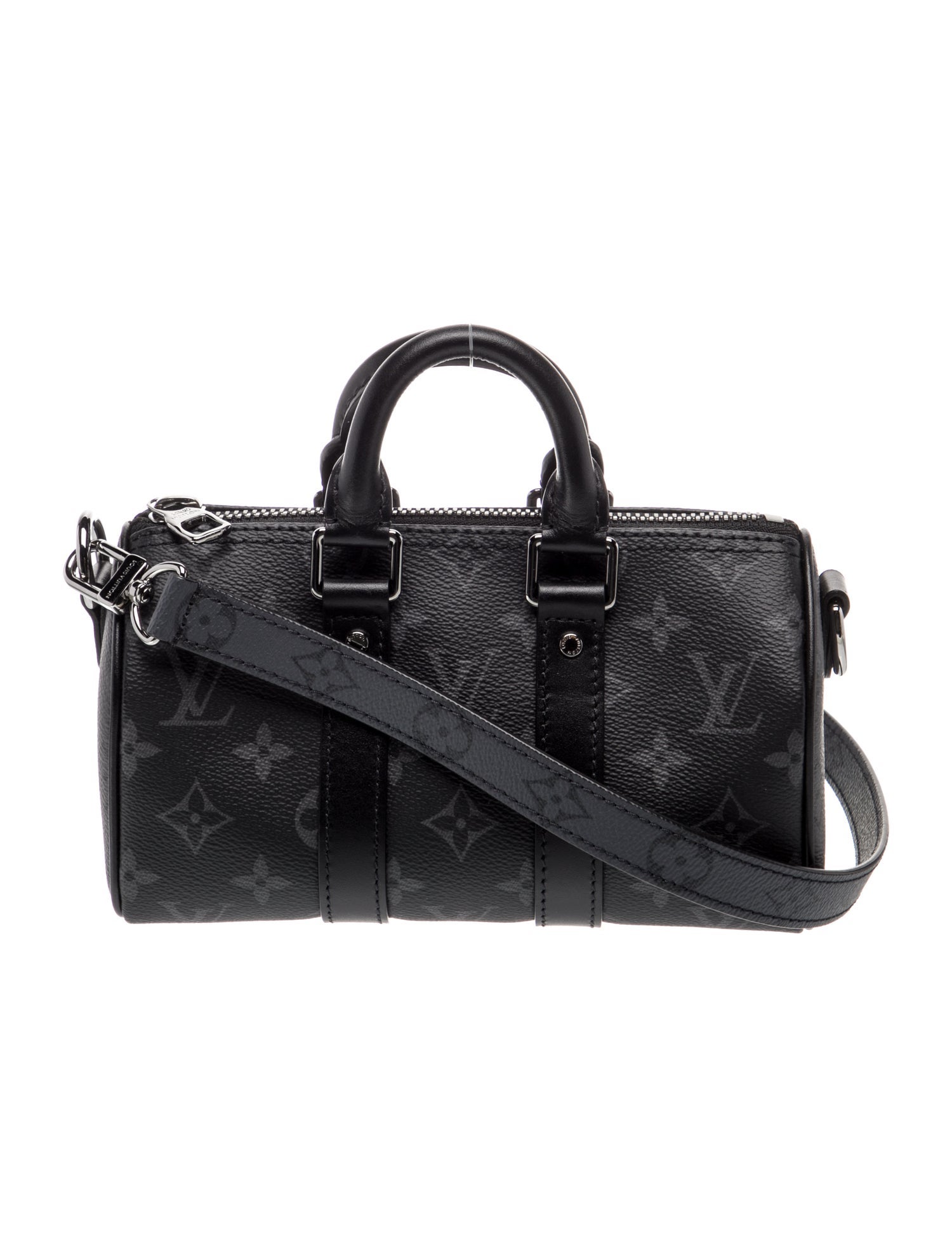 Louis Vuitton Monogram Eclipse Keepall Bandouliere 25