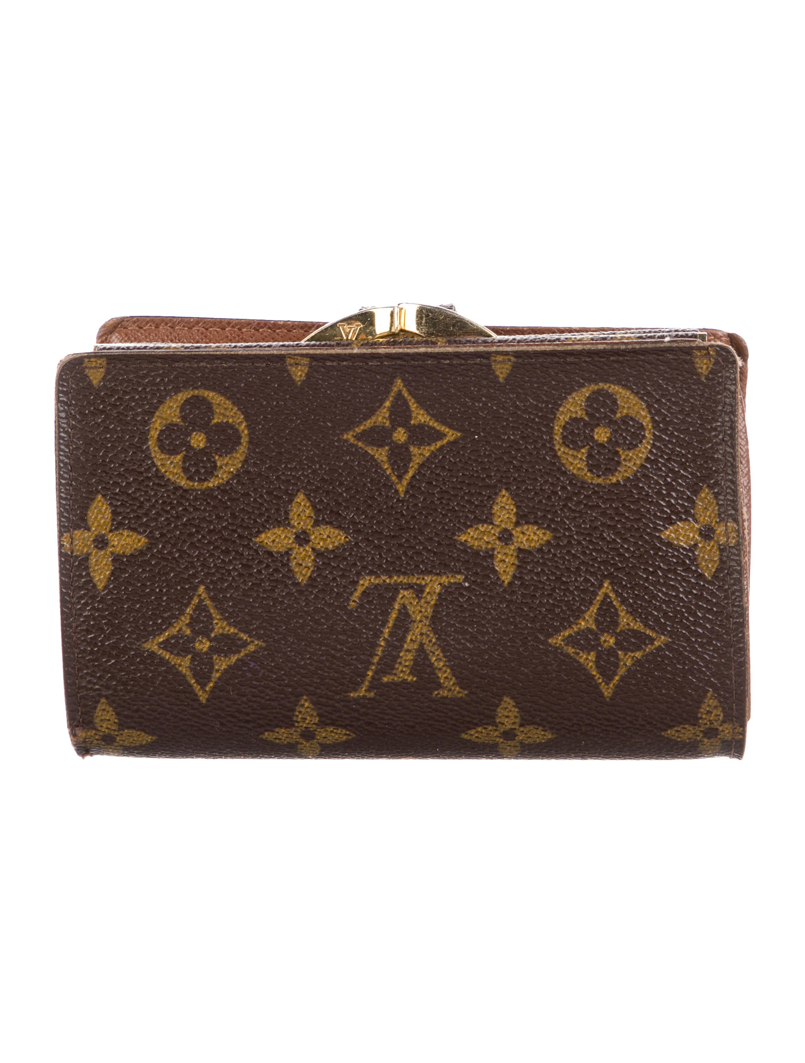 Louis Vuitton LV Monogram Coated Canvas French Purse