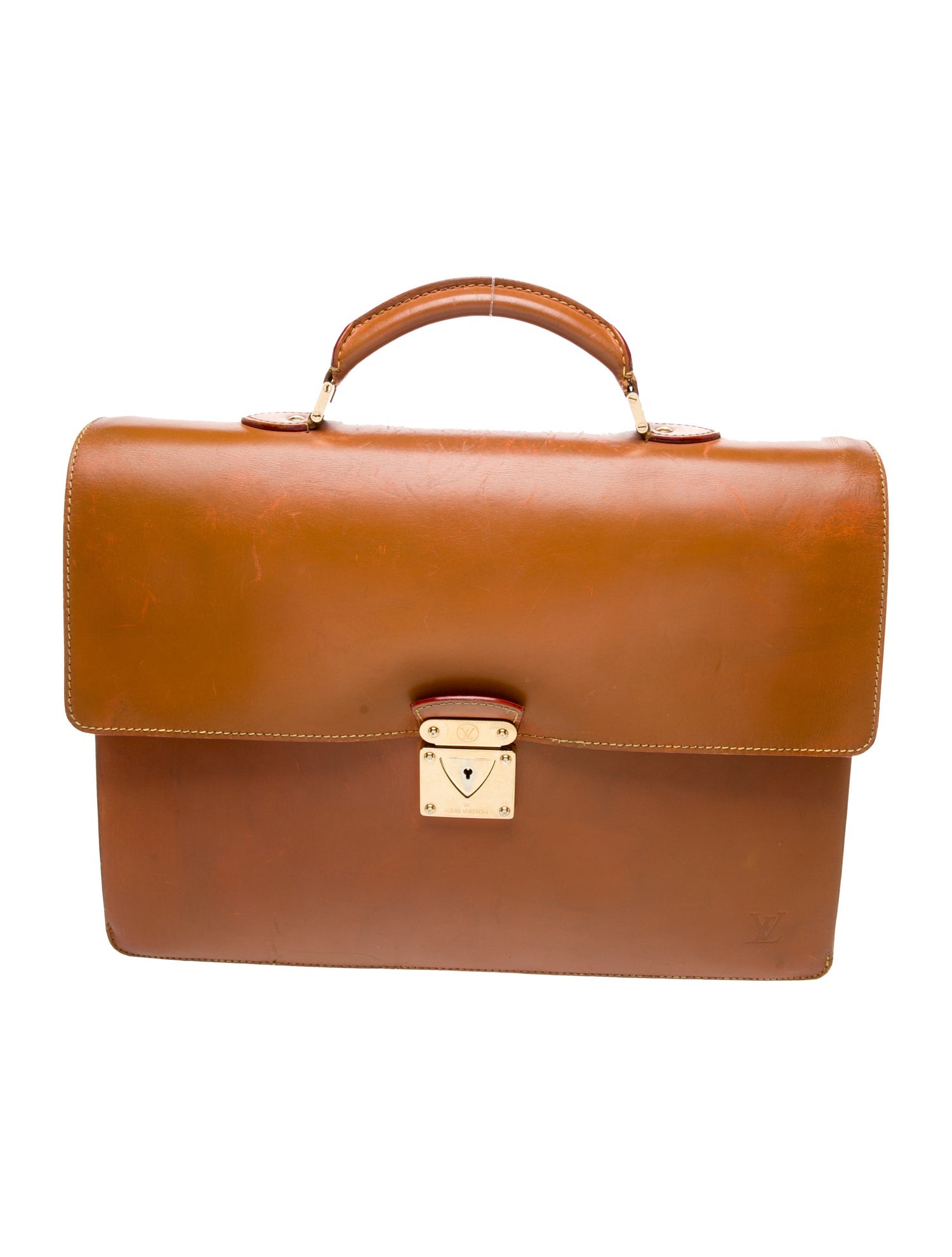 Louis Vuitton Leather Serviette Ambassador