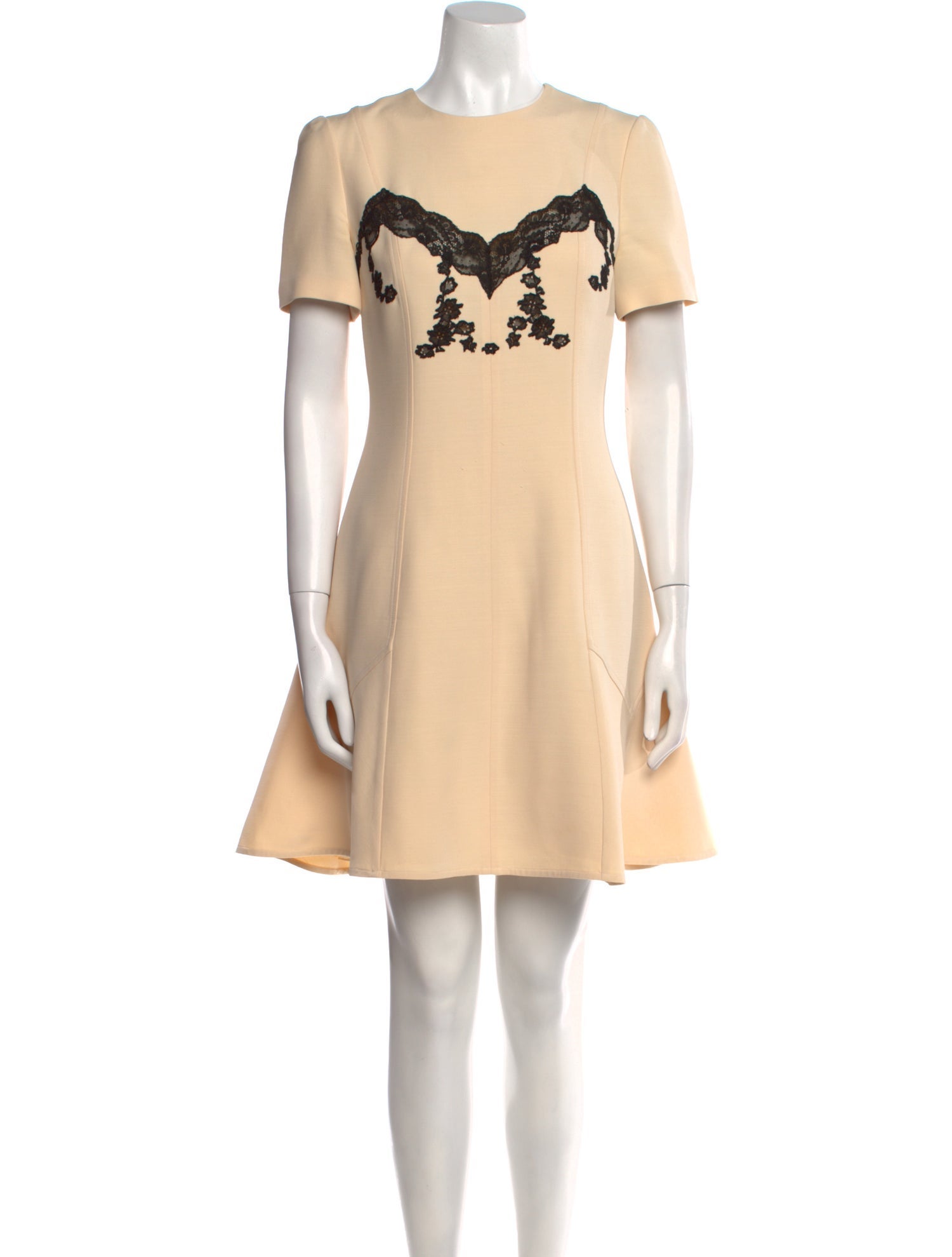 Louis Vuitton Wool Mini Dress