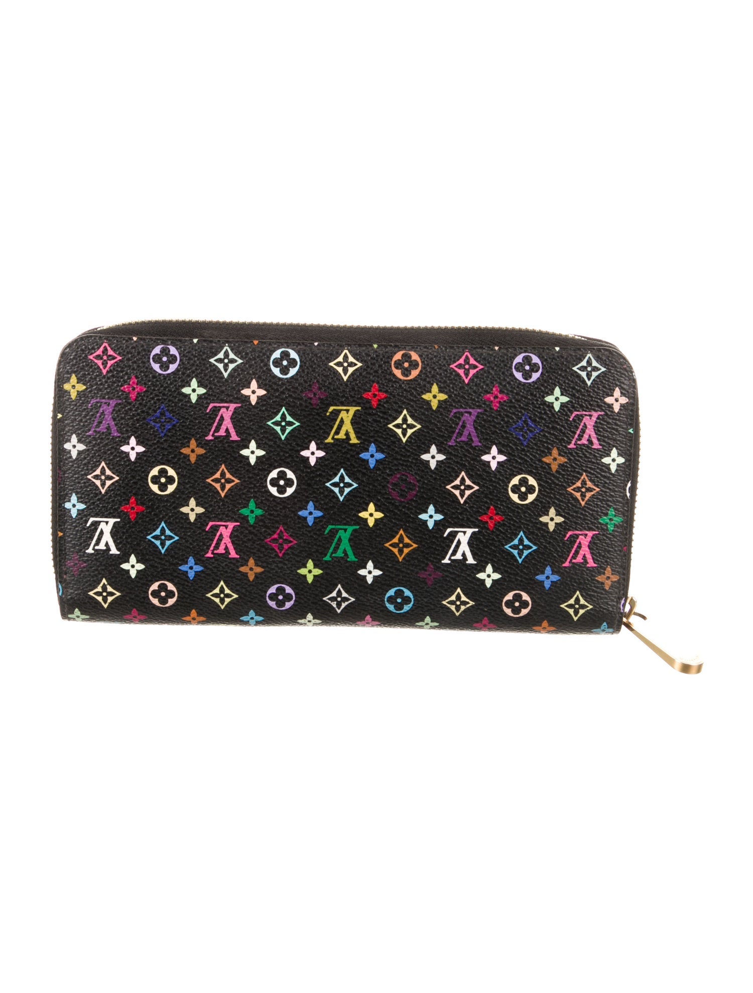 Louis Vuitton Multicolore Monogram Pattern Coated Canvas Zippy Wallet