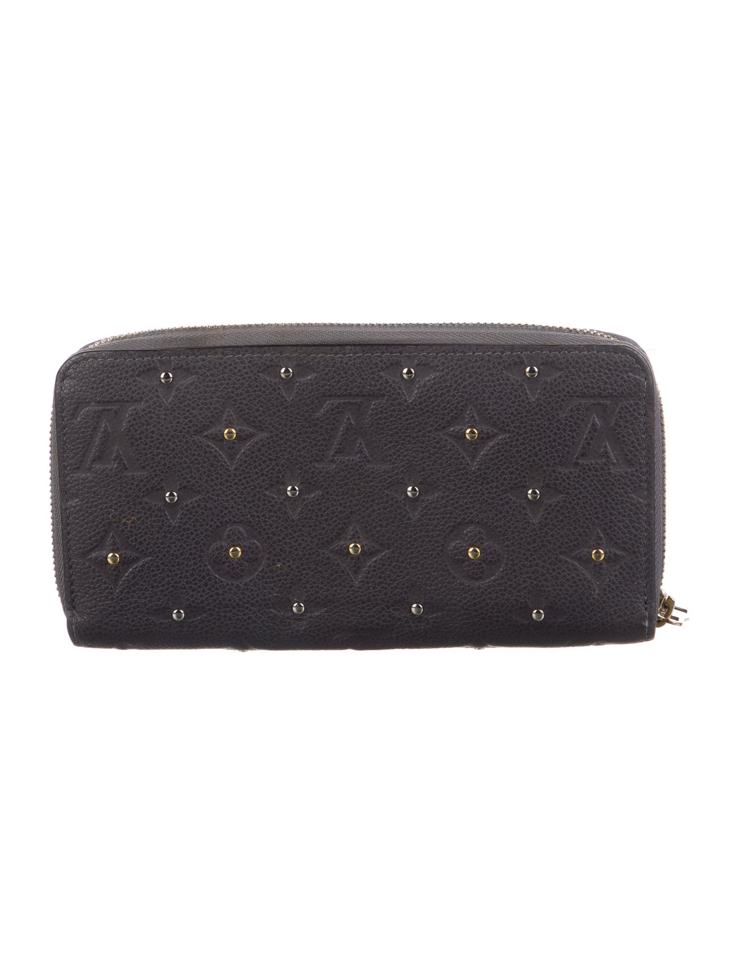 Louis Vuitton LV Monogram Empreinte Leather Zippy Wallet