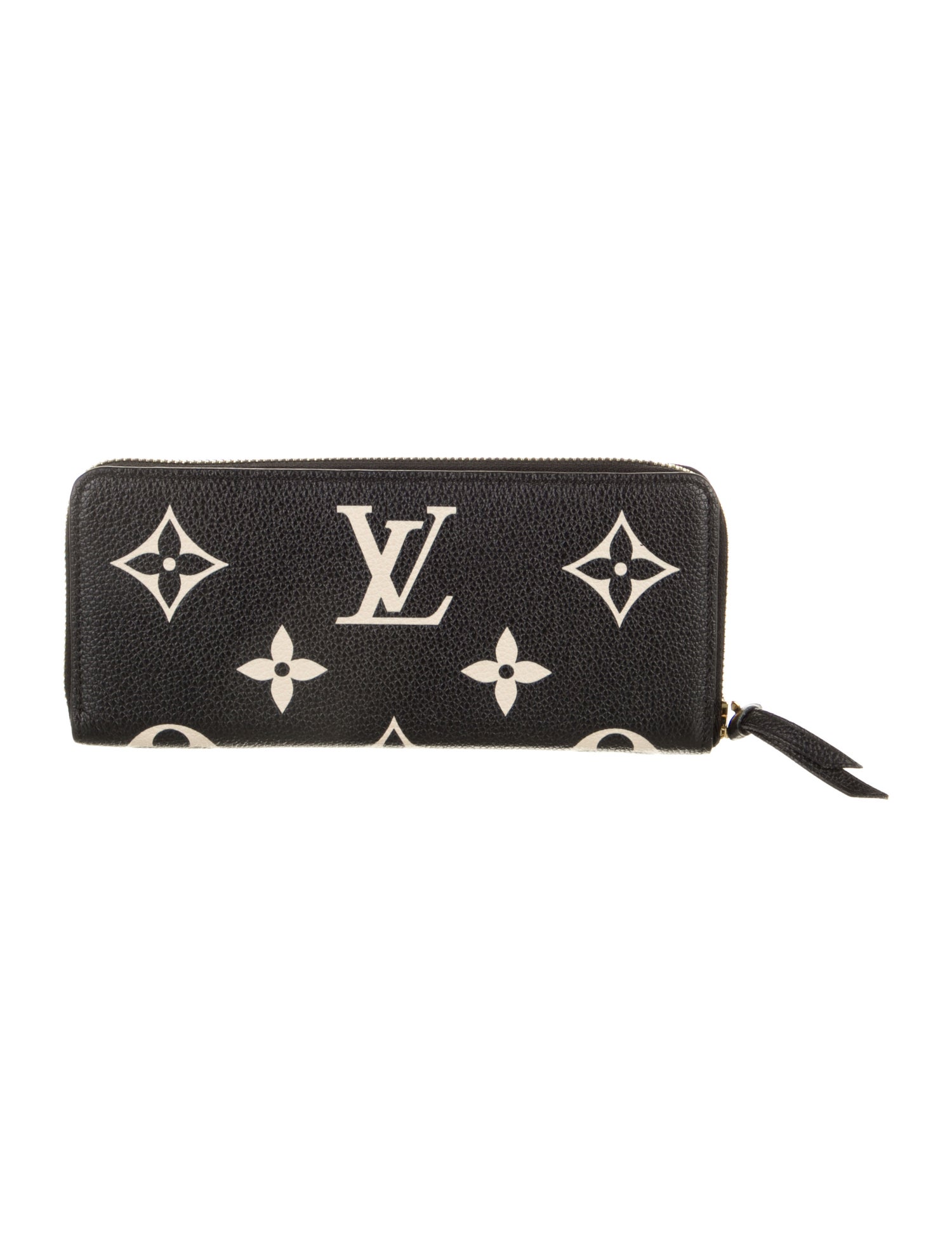 Louis Vuitton Monogram Giant Pattern Empreinte Leather Zippy Wallet