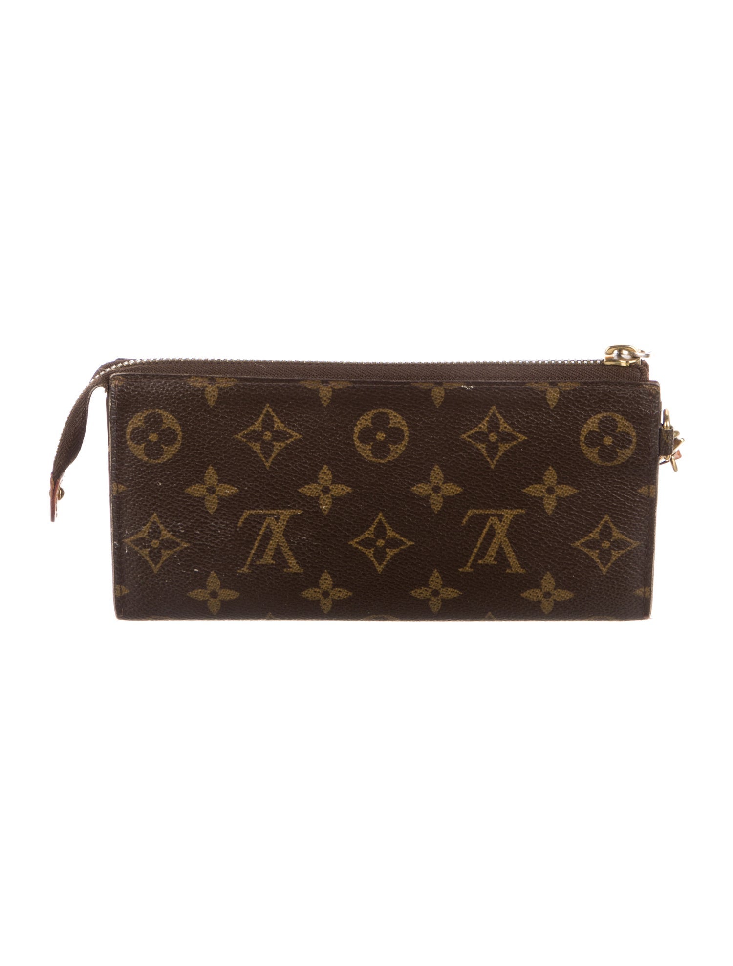 Louis Vuitton LV Monogram Coated Canvas Astrid Wallet