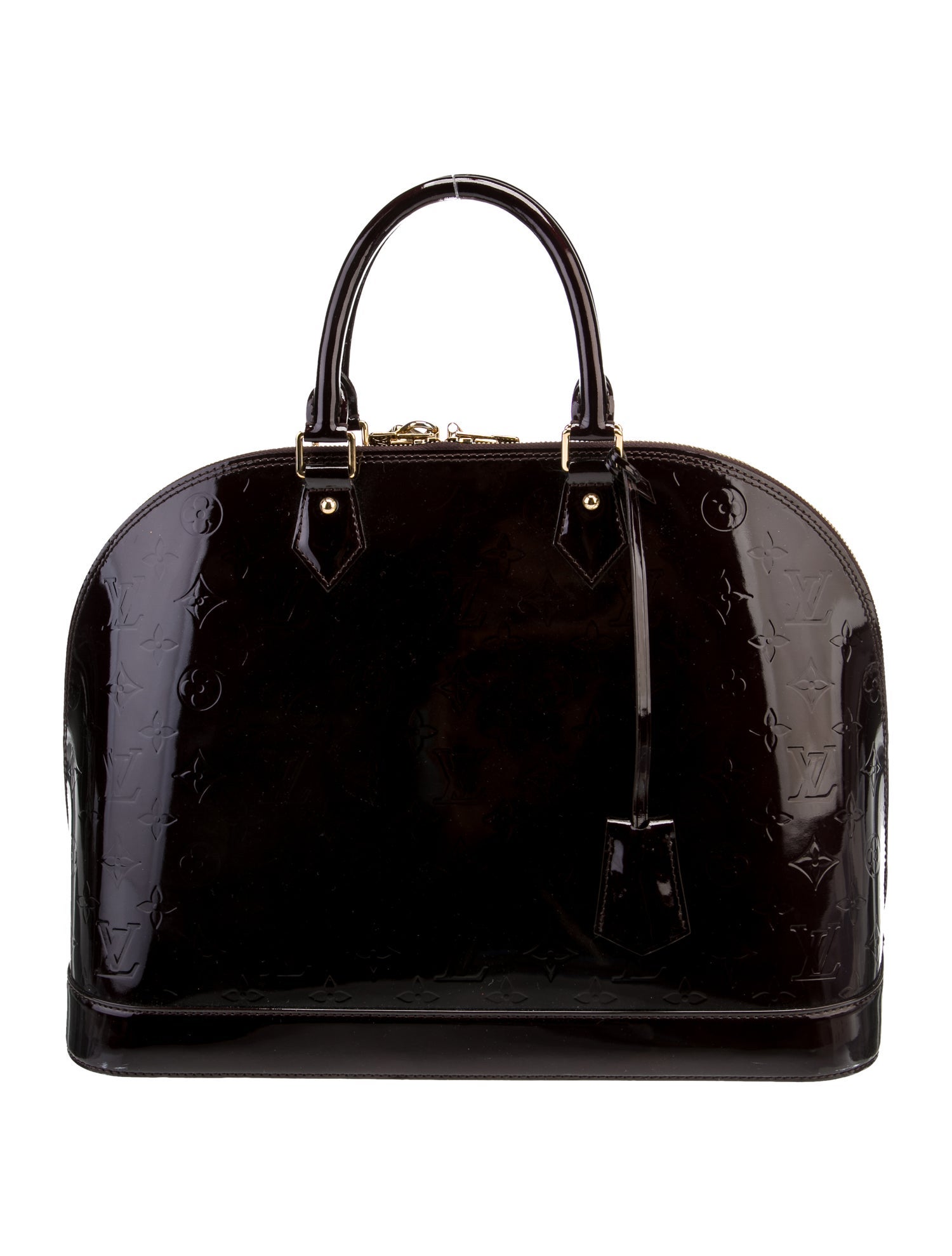 Louis Vuitton Vernis Patent Leather Alma GM