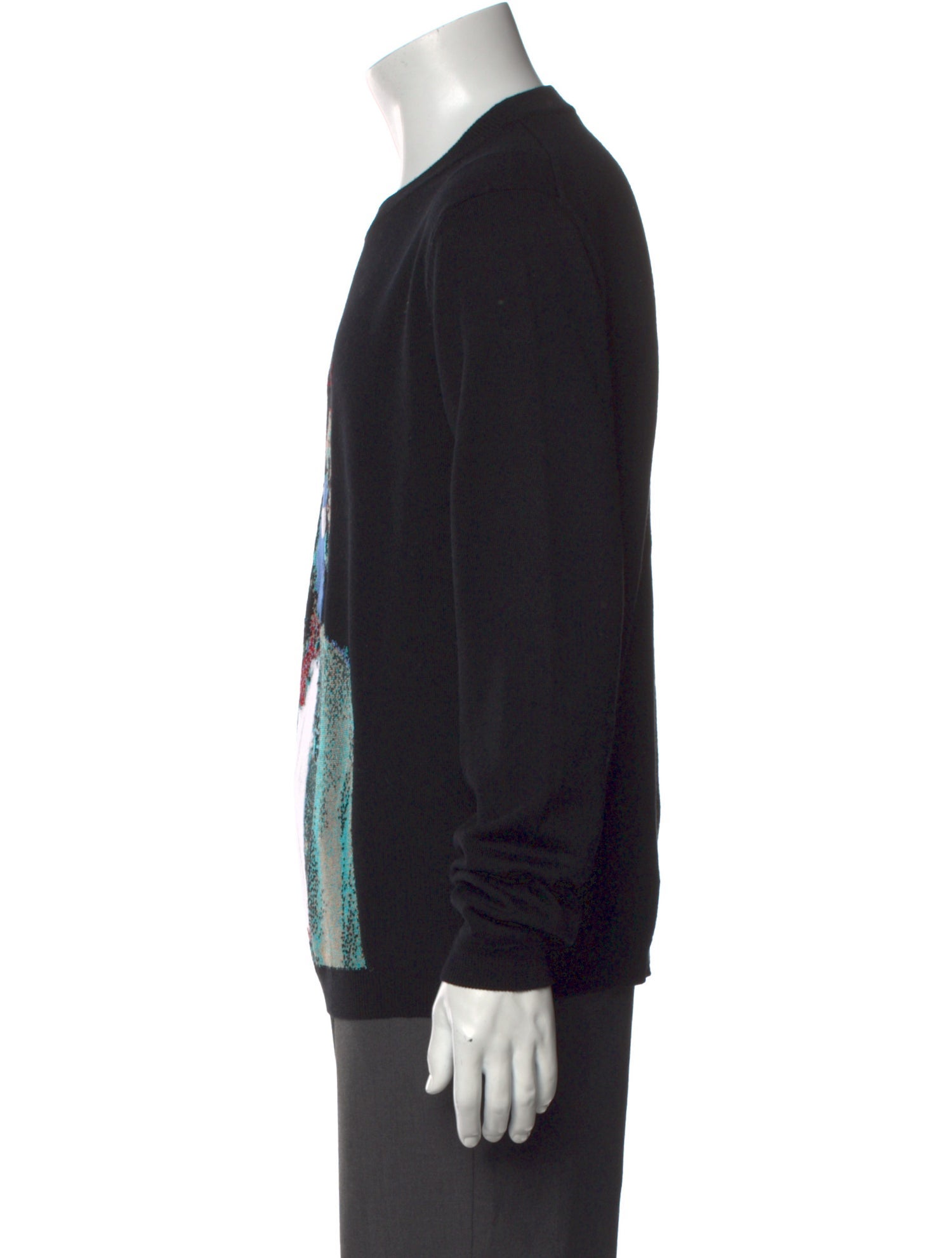 Louis Vuitton Wool Graphic Print Pullover