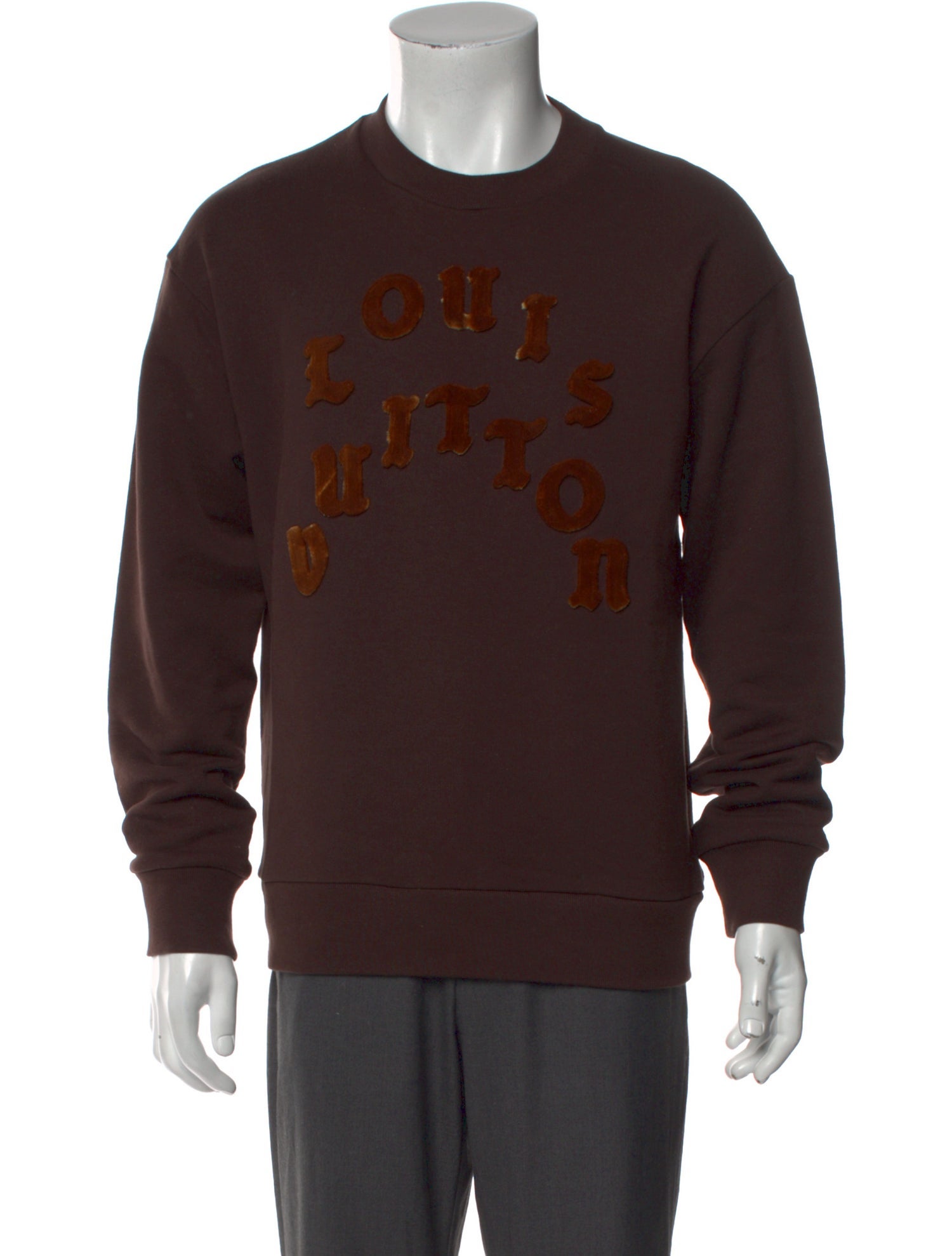 Louis Vuitton 2021 Signature Logo Pullover
