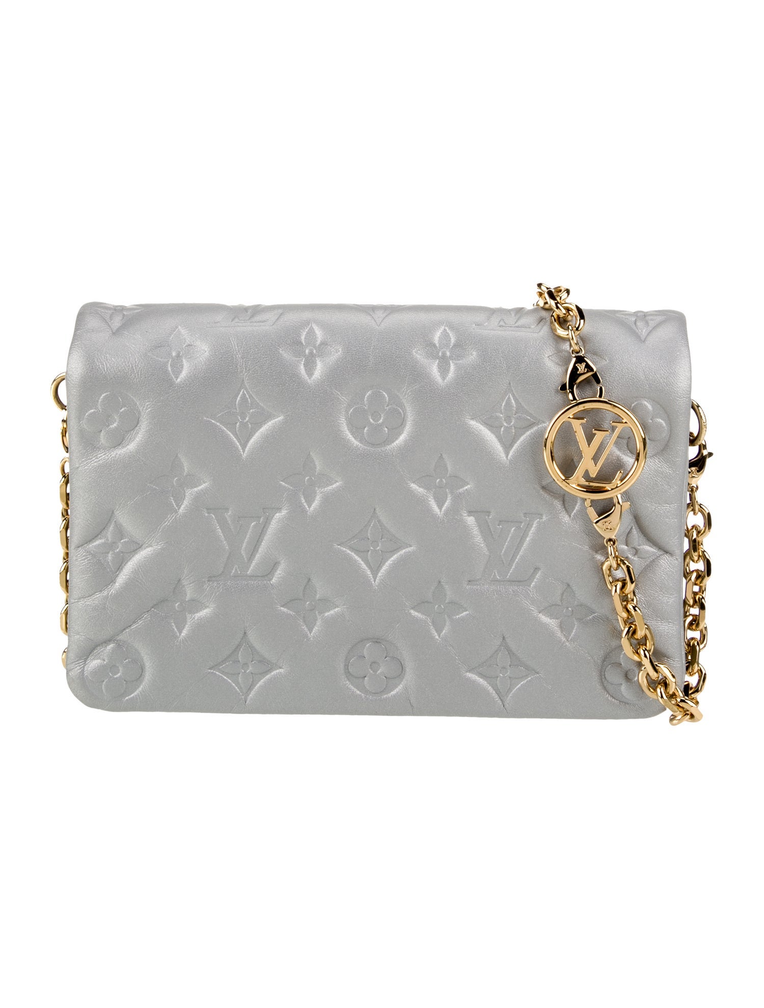 Louis Vuitton LV Monogram Embossed Pochette Coussin