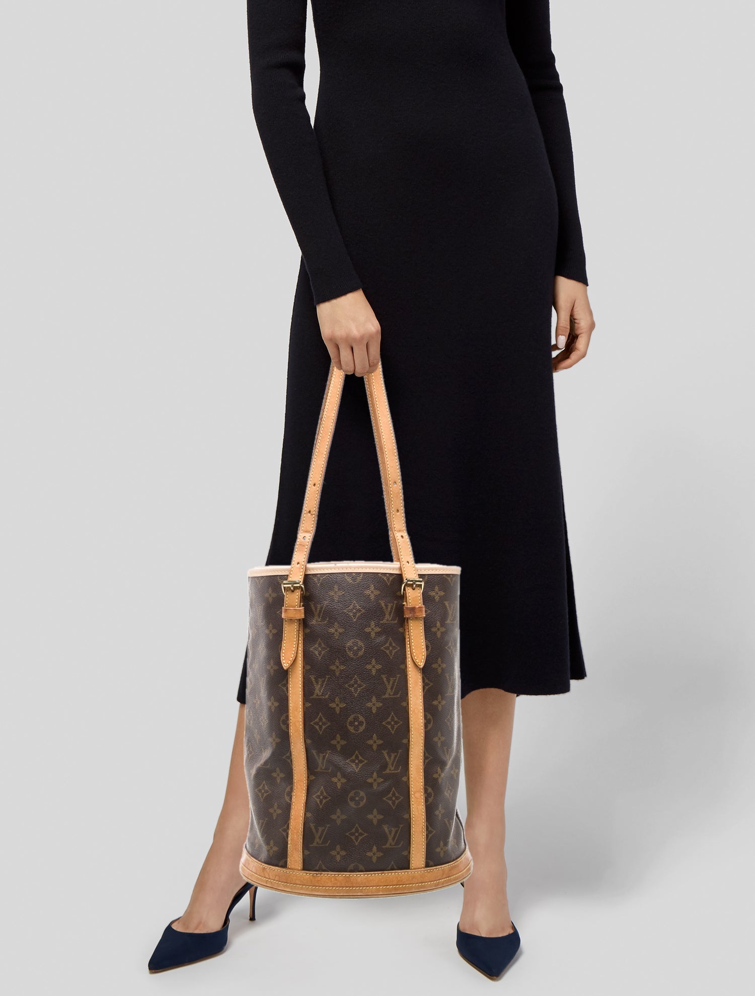 Louis Vuitton LV Monogram Bucket Vintage