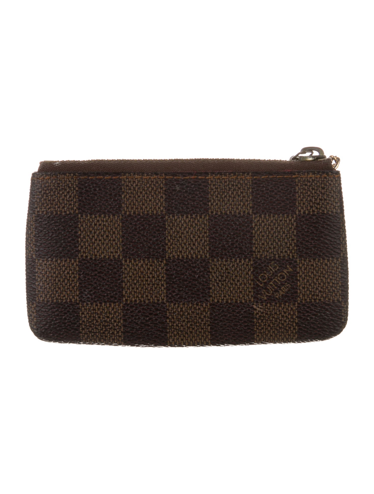 Louis Vuitton Damier Ebene Pattern Key Holder