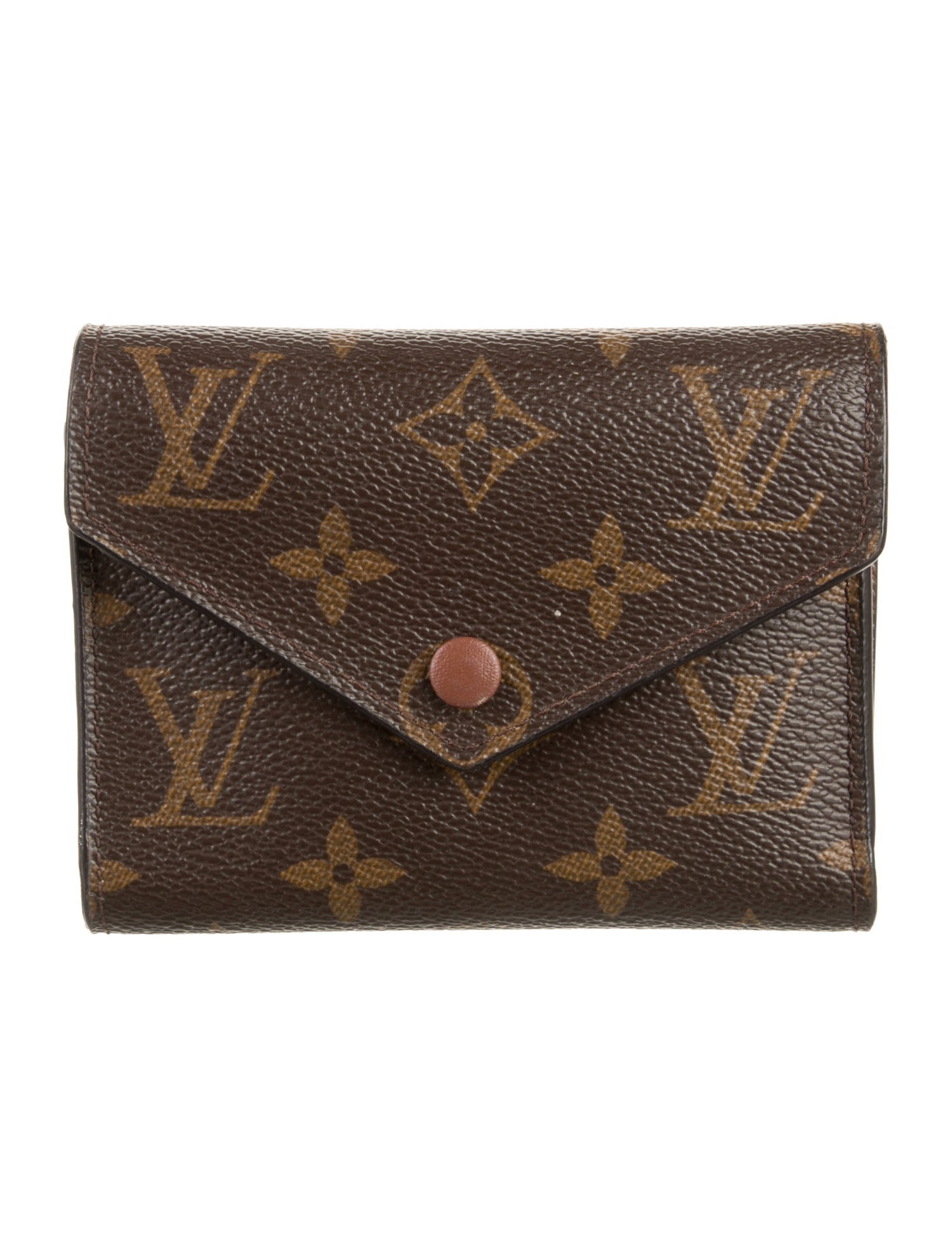 Louis Vuitton LV Monogram Coated Canvas Victorine Wallet