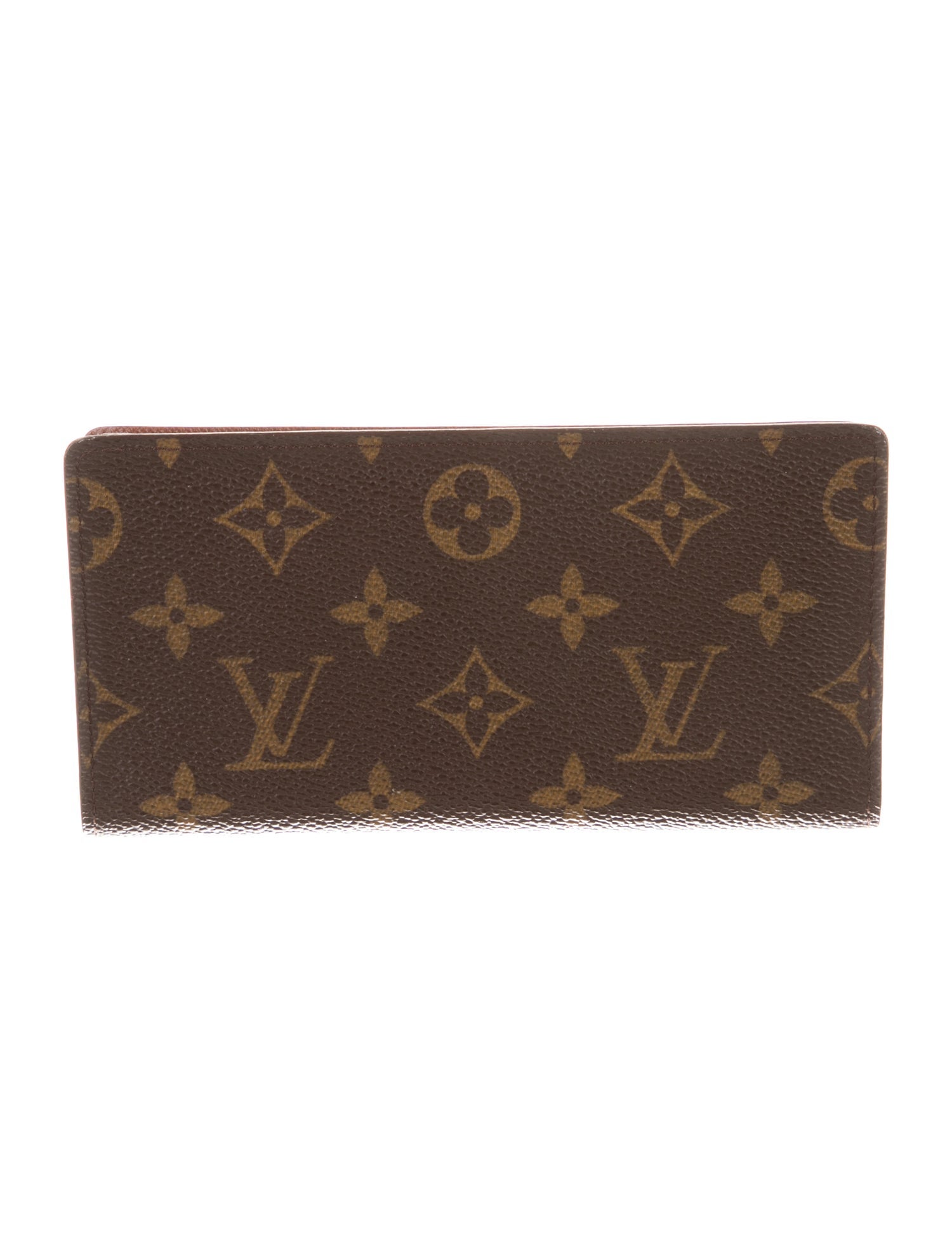Louis Vuitton LV Monogram Coated Canvas Checkbook Holder