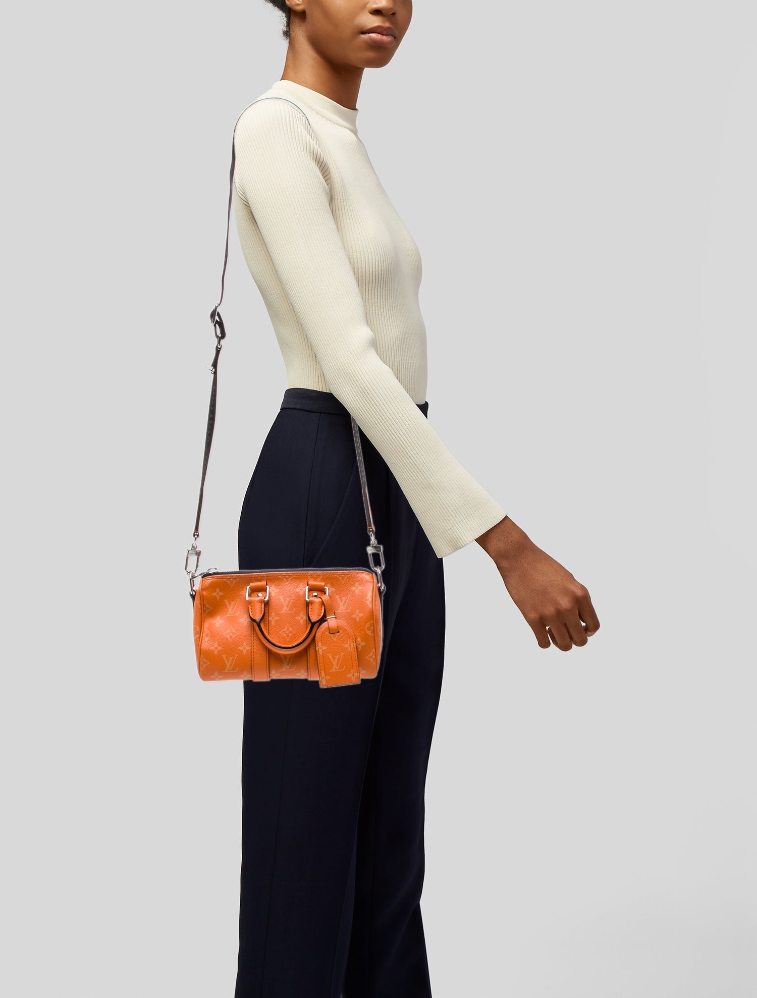 Louis Vuitton LV Monogram Keepall Bandouliere 25