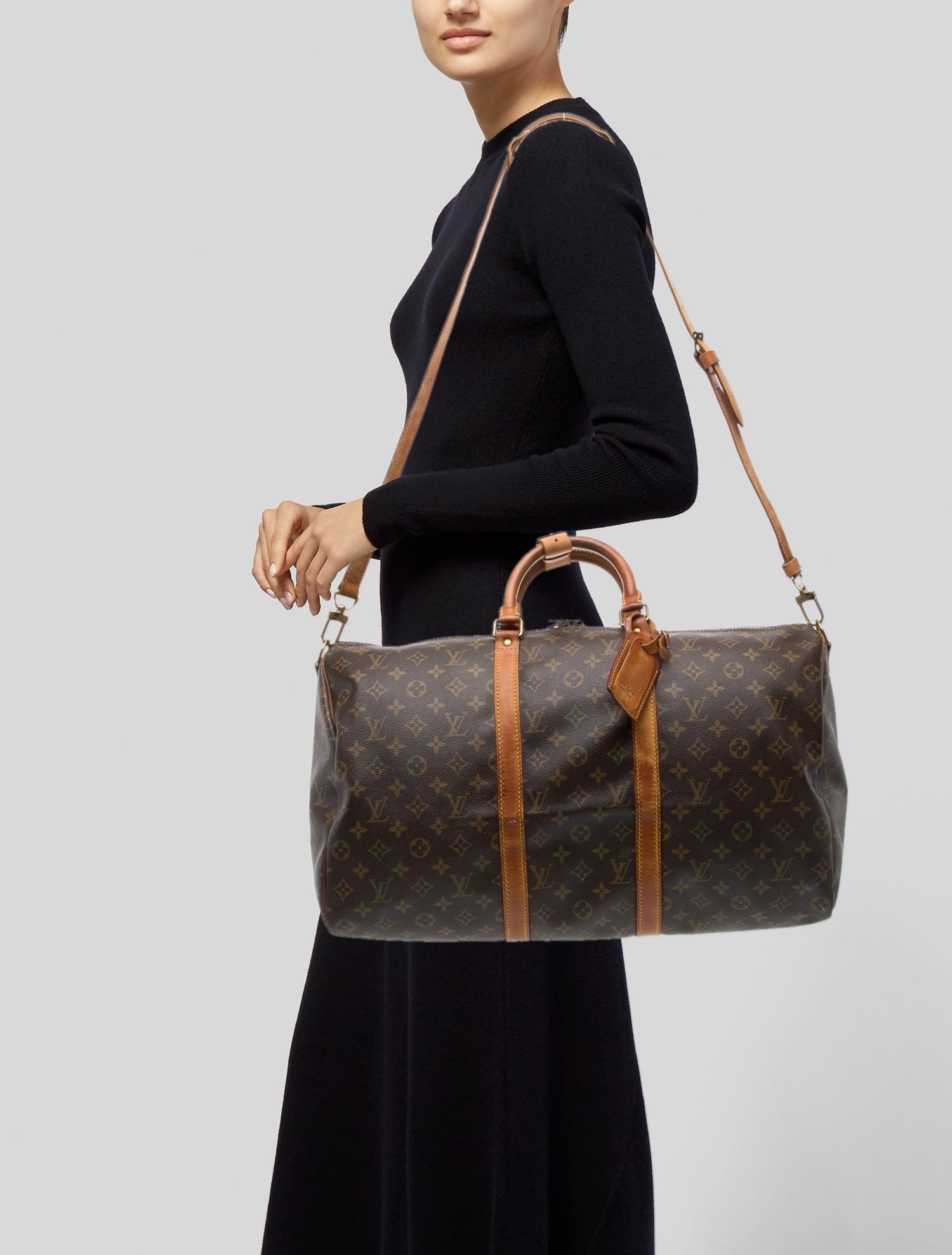 Louis Vuitton Monogram Keepall Bandouliere 50