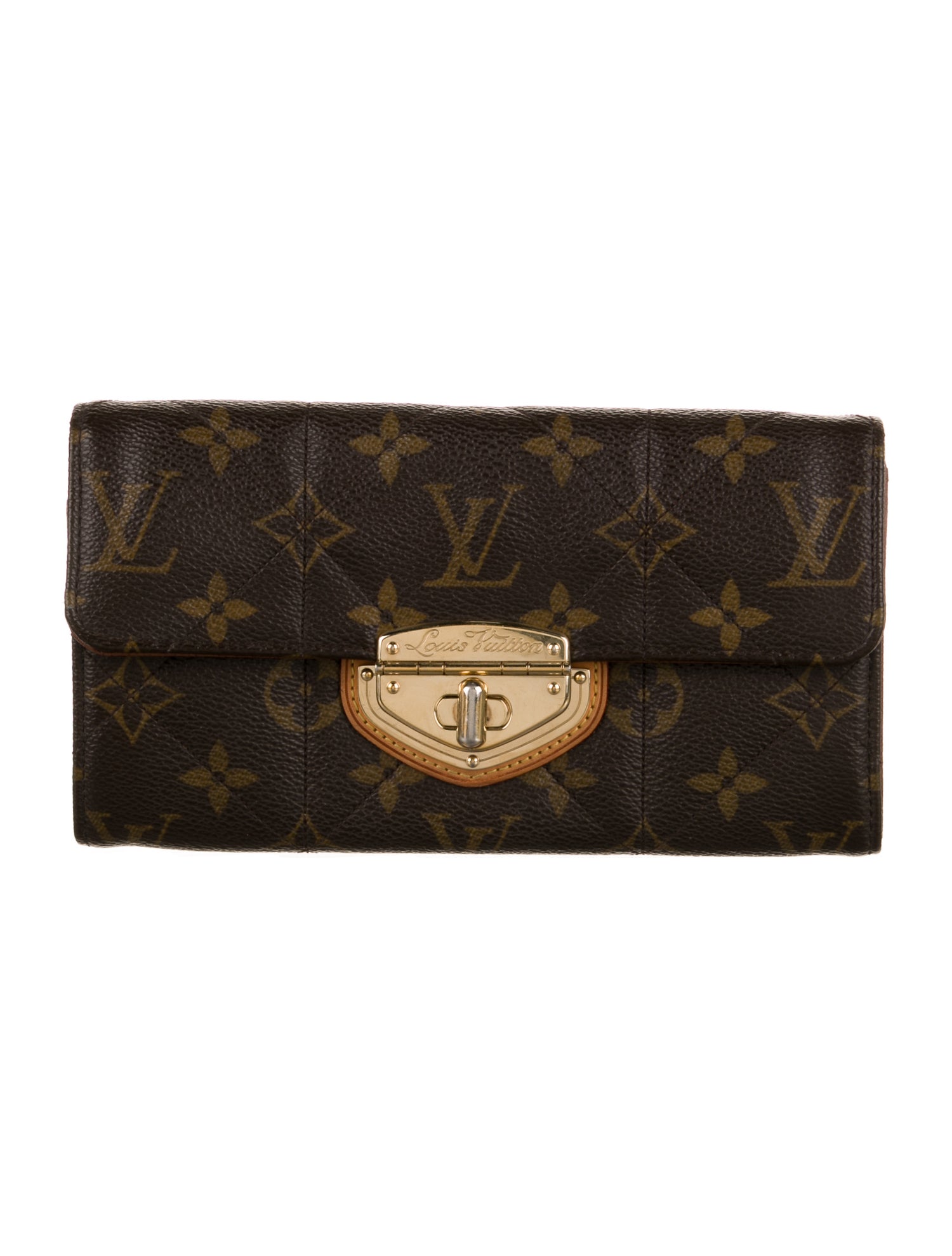 Louis Vuitton LV Monogram Coated Canvas Etoile Sarah Wallet