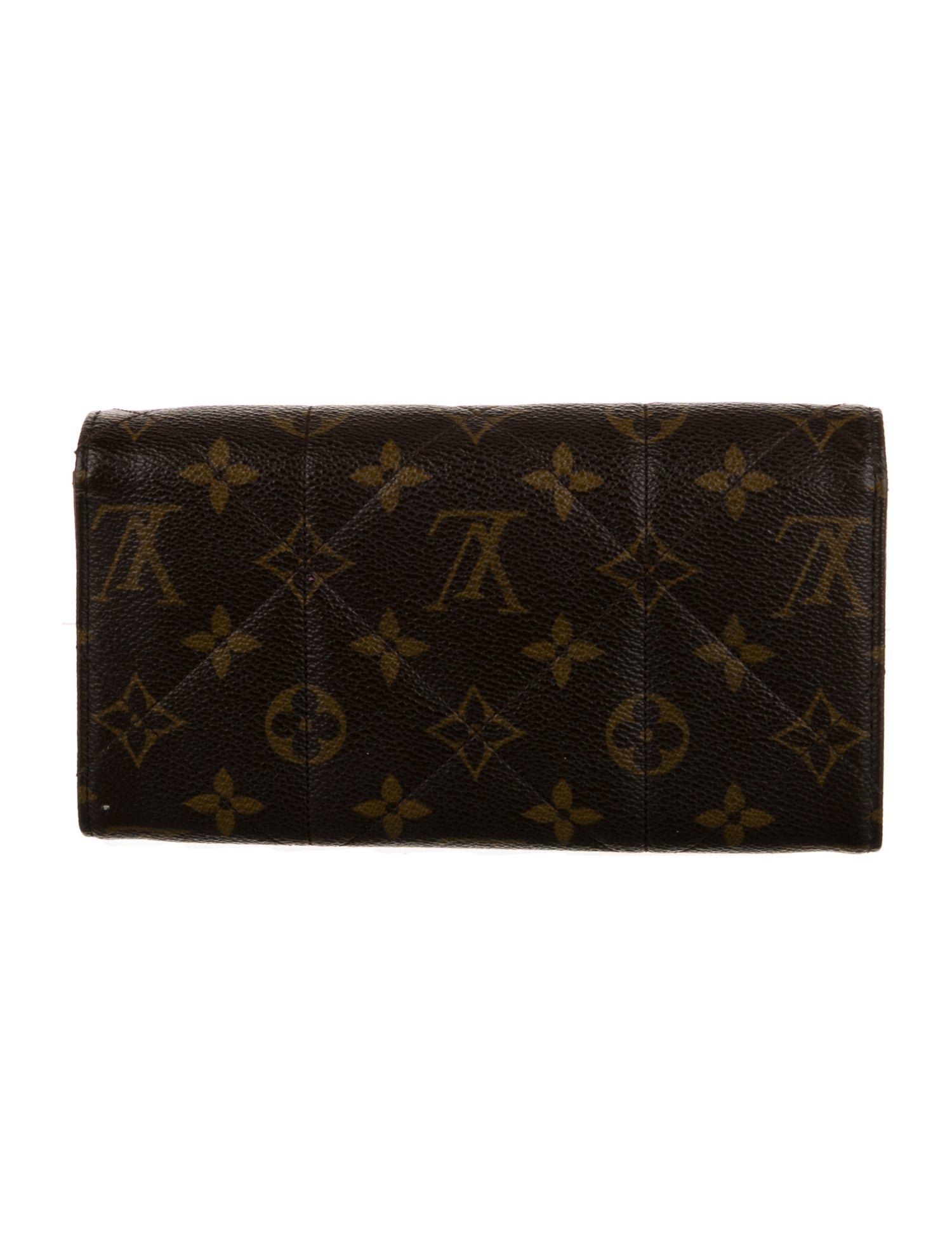Louis Vuitton LV Monogram Coated Canvas Etoile Sarah Wallet