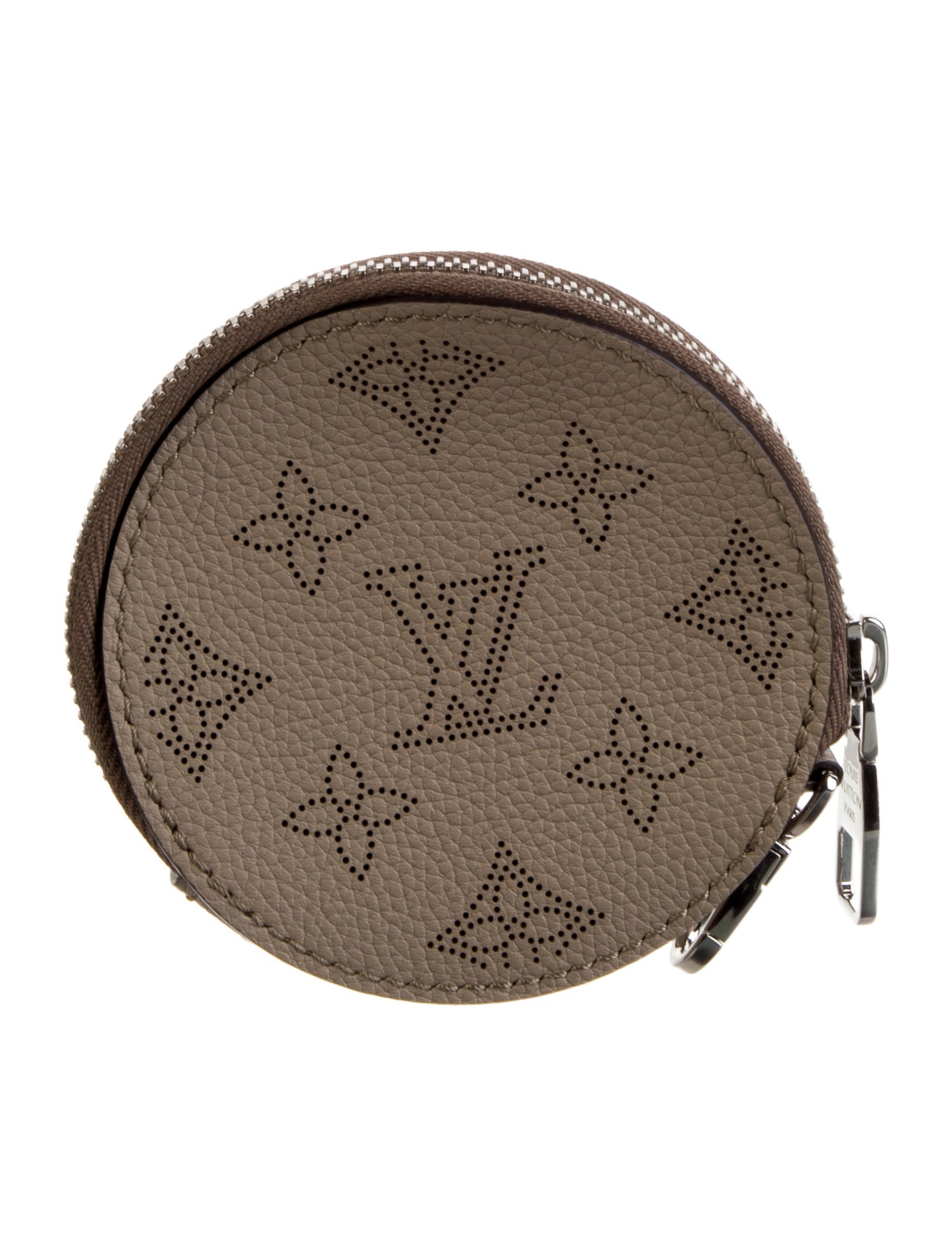 Louis Vuitton Mahina Leather Round Coin Purse