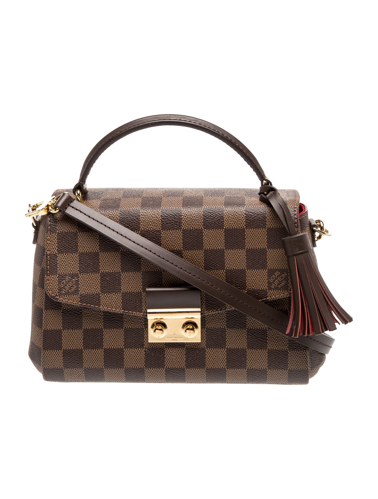 Louis Vuitton Damier Ebene Croisette Compact