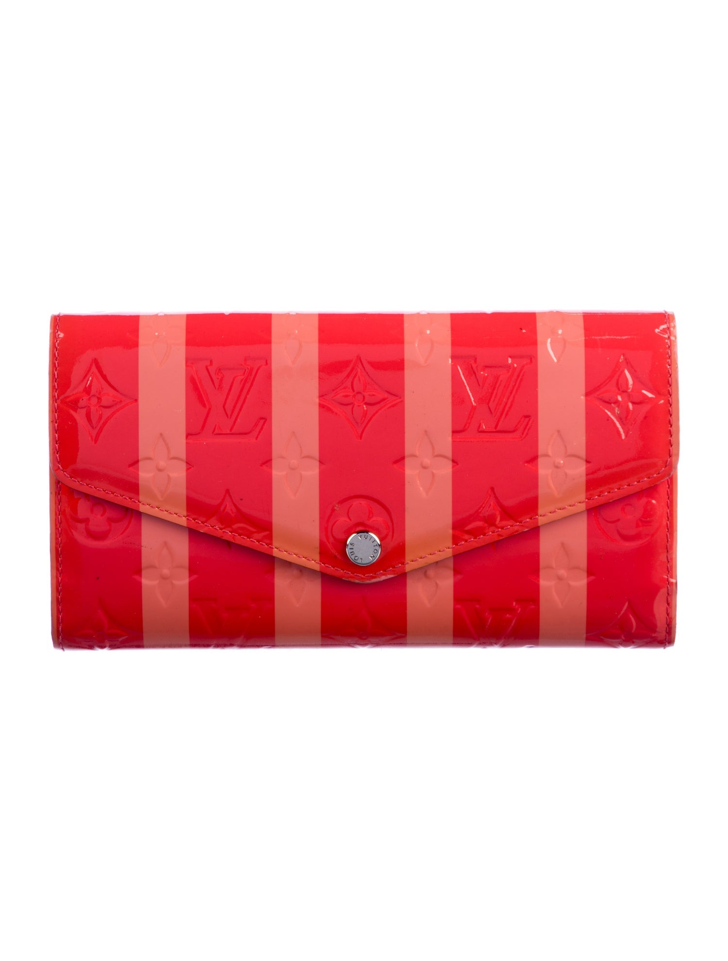 Louis Vuitton 2015 Monogram Vernis Sarah Wallet