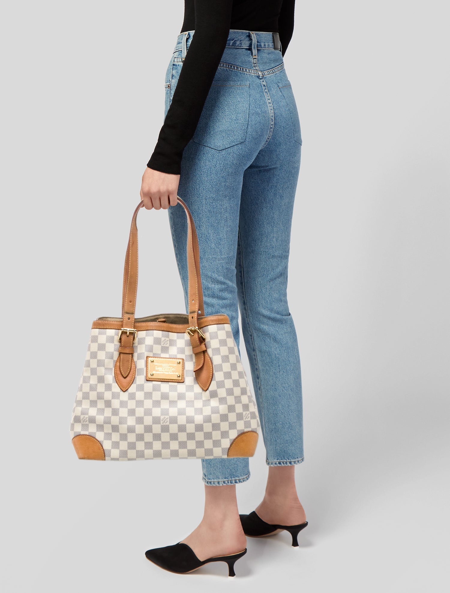 Louis Vuitton Damier Azur Hampstead MM