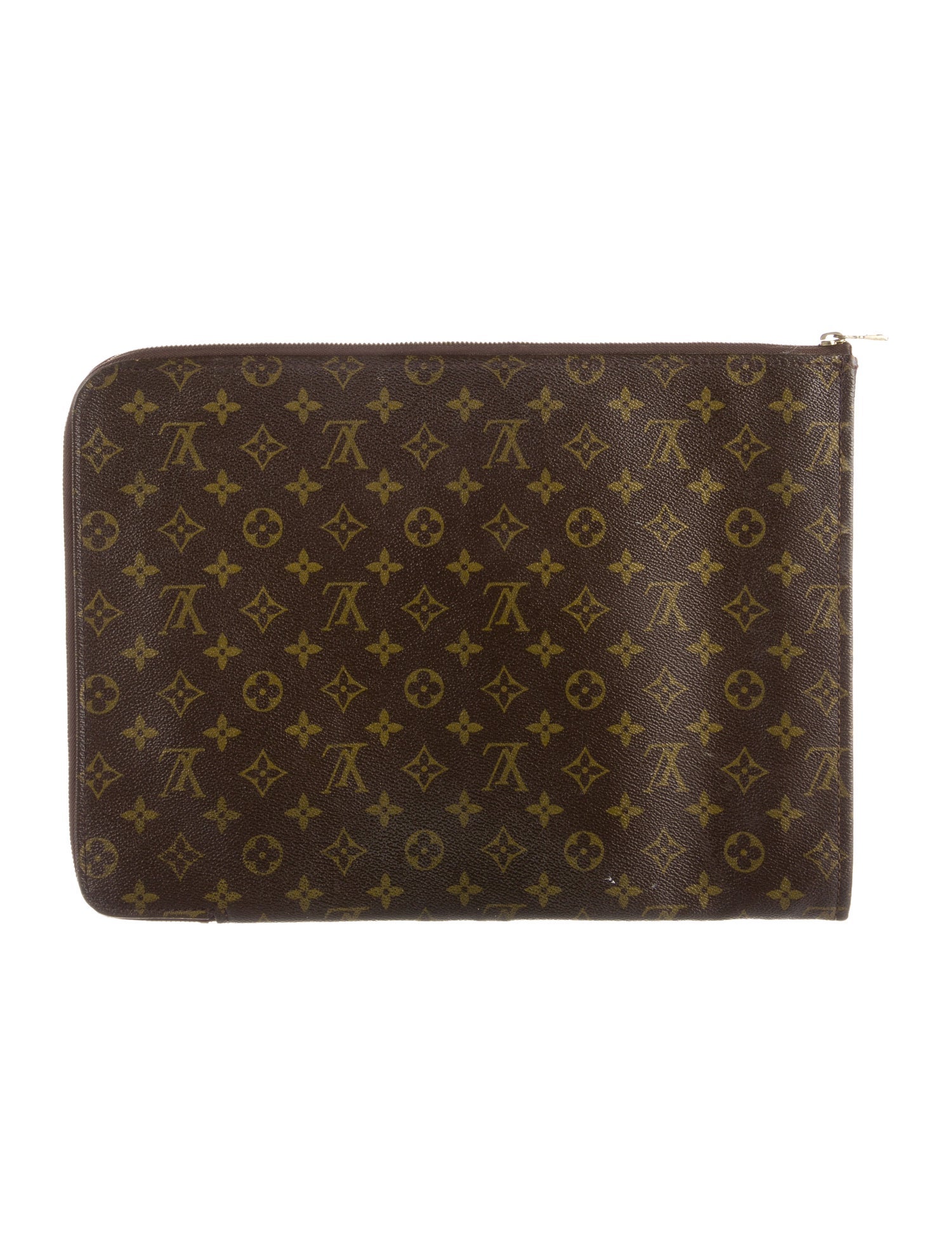 Louis Vuitton LV Monogram Poche Documents Vintage