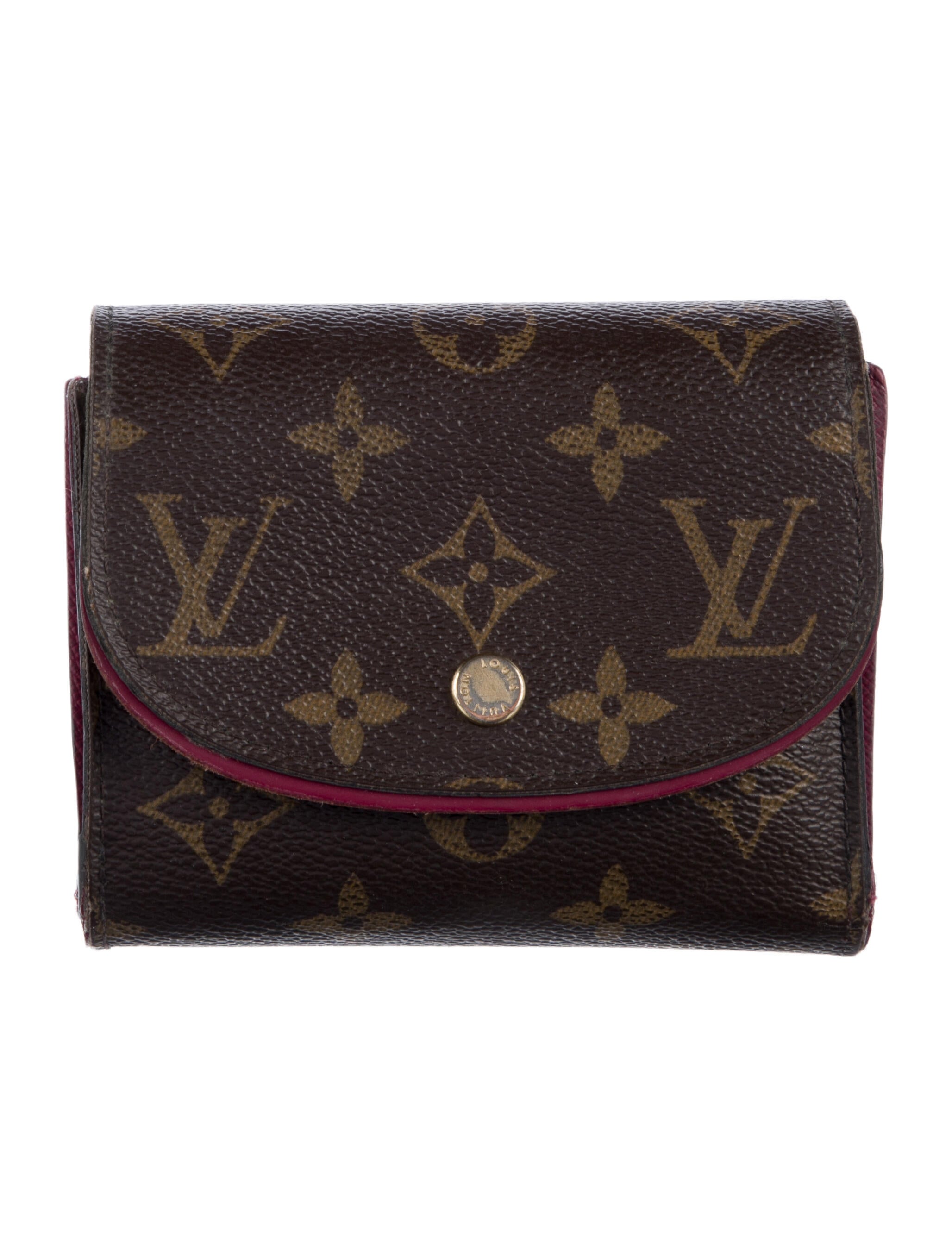 Louis Vuitton LV Monogram Coated Canvas Ariane Wallet