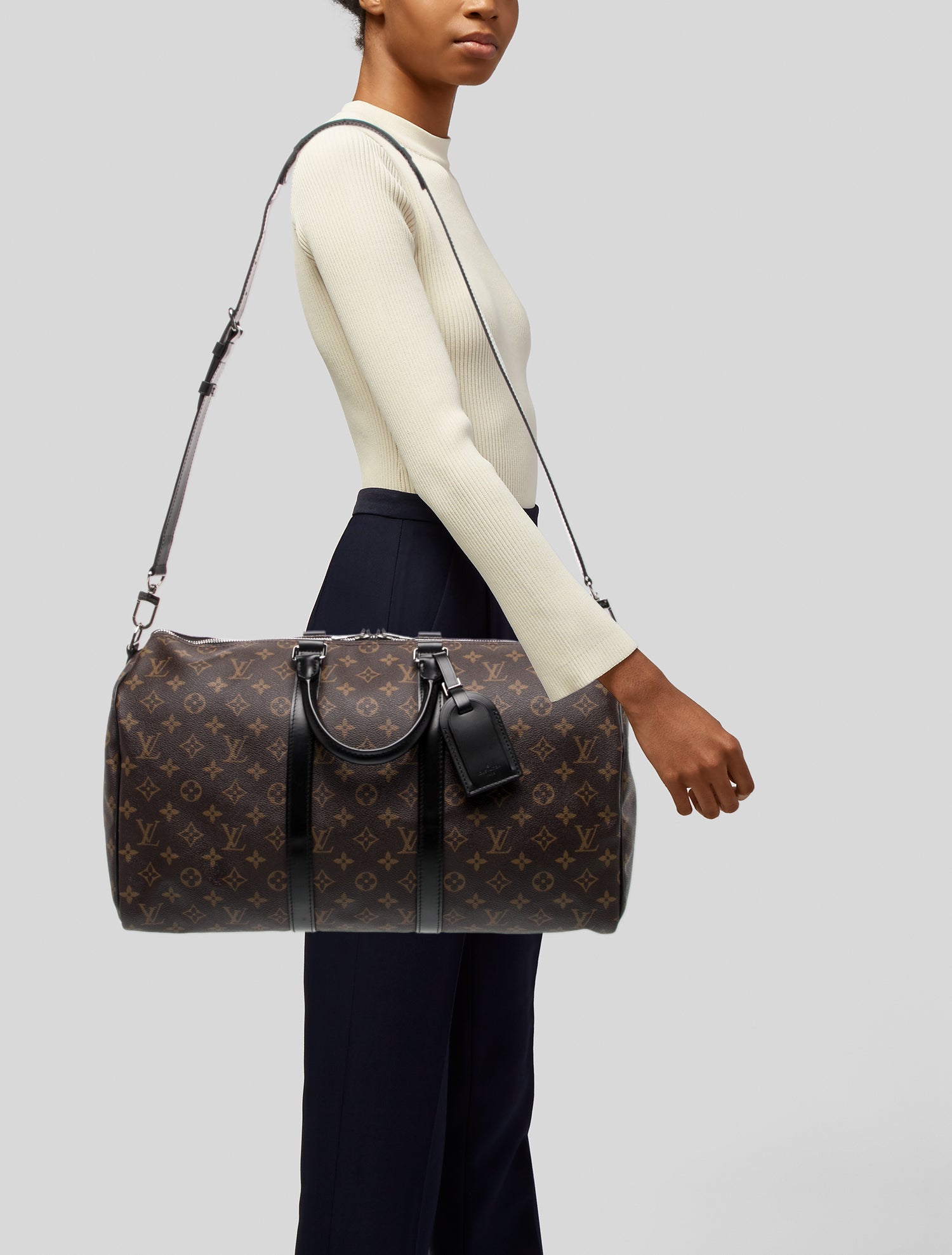 Louis Vuitton Monogram Keepall Bandouliere 45