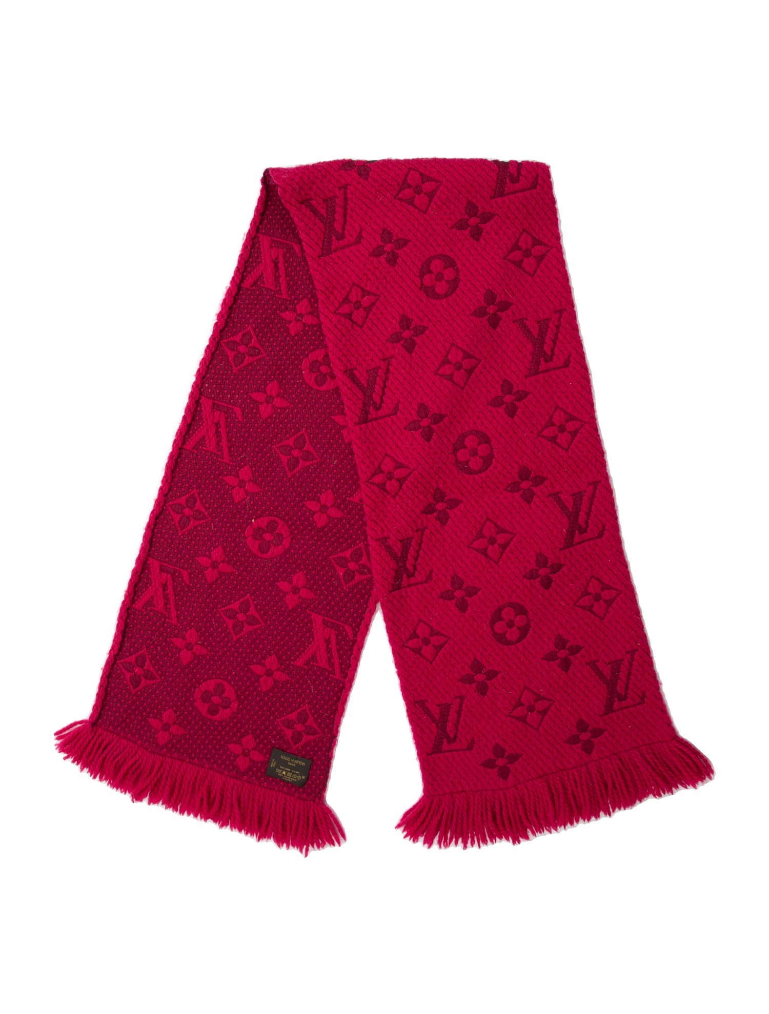Louis Vuitton Logomania Scarf Wool Scarf