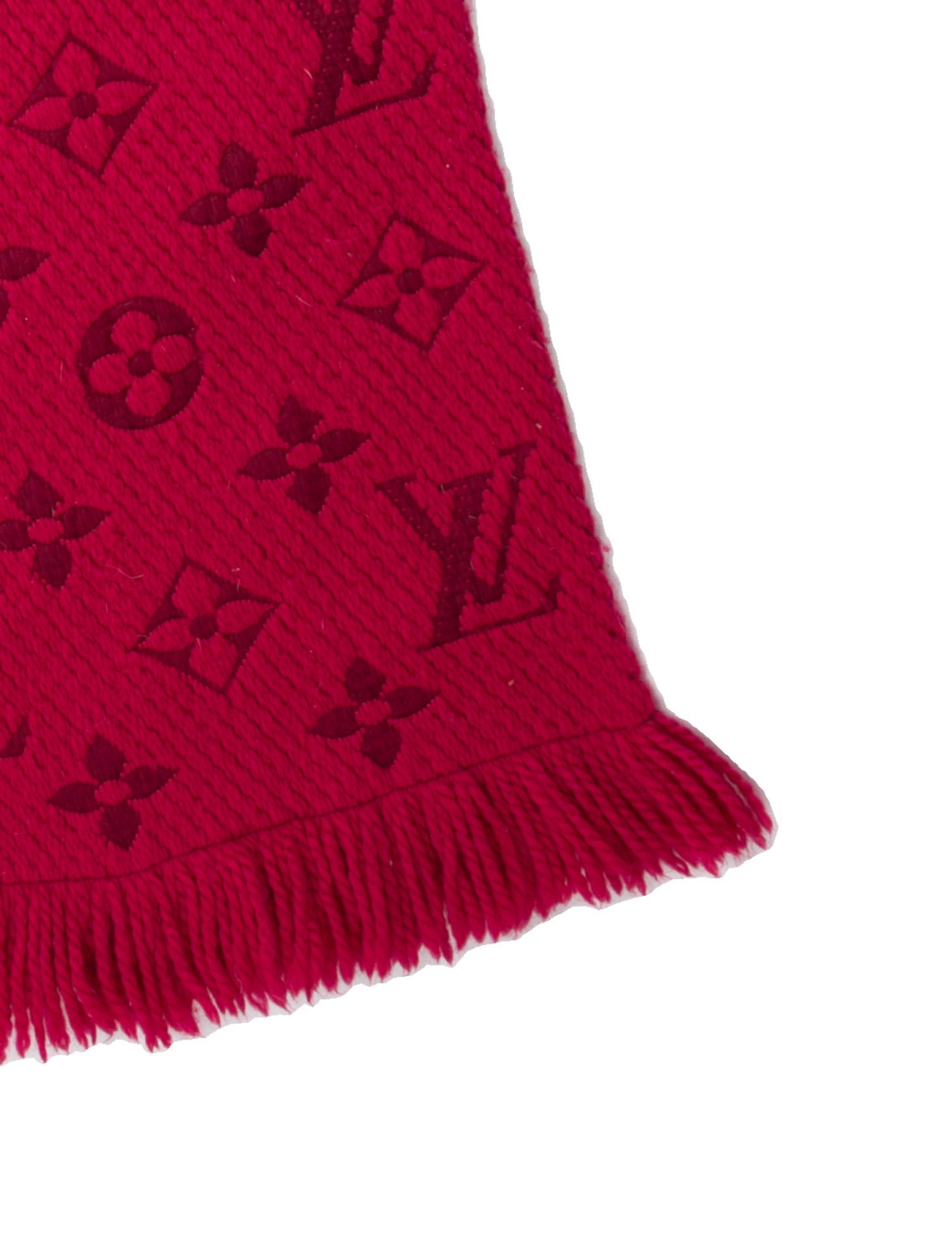Louis Vuitton Logomania Scarf Wool Scarf
