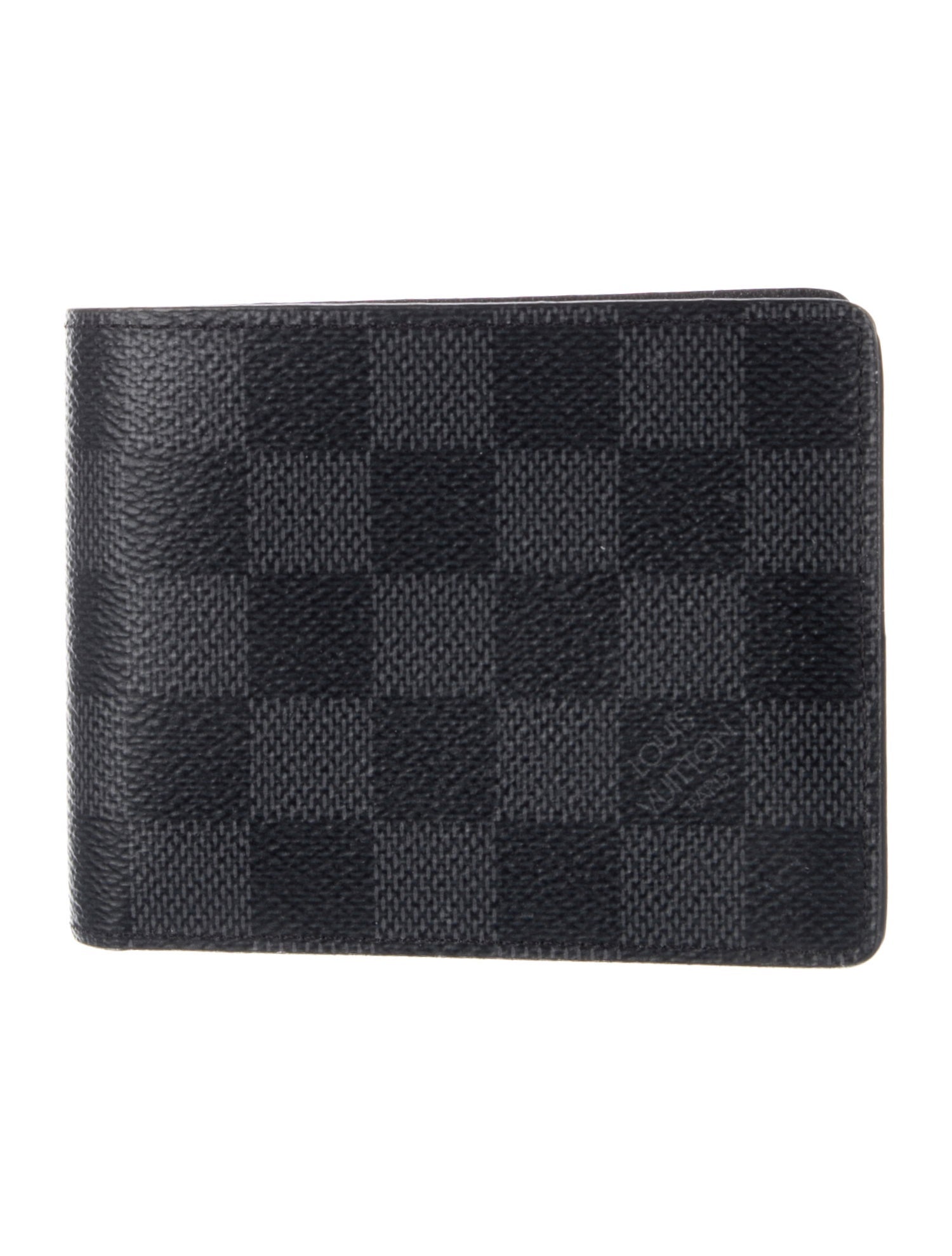 Louis Vuitton Damier Graphite Pattern Coated Canvas Wallet