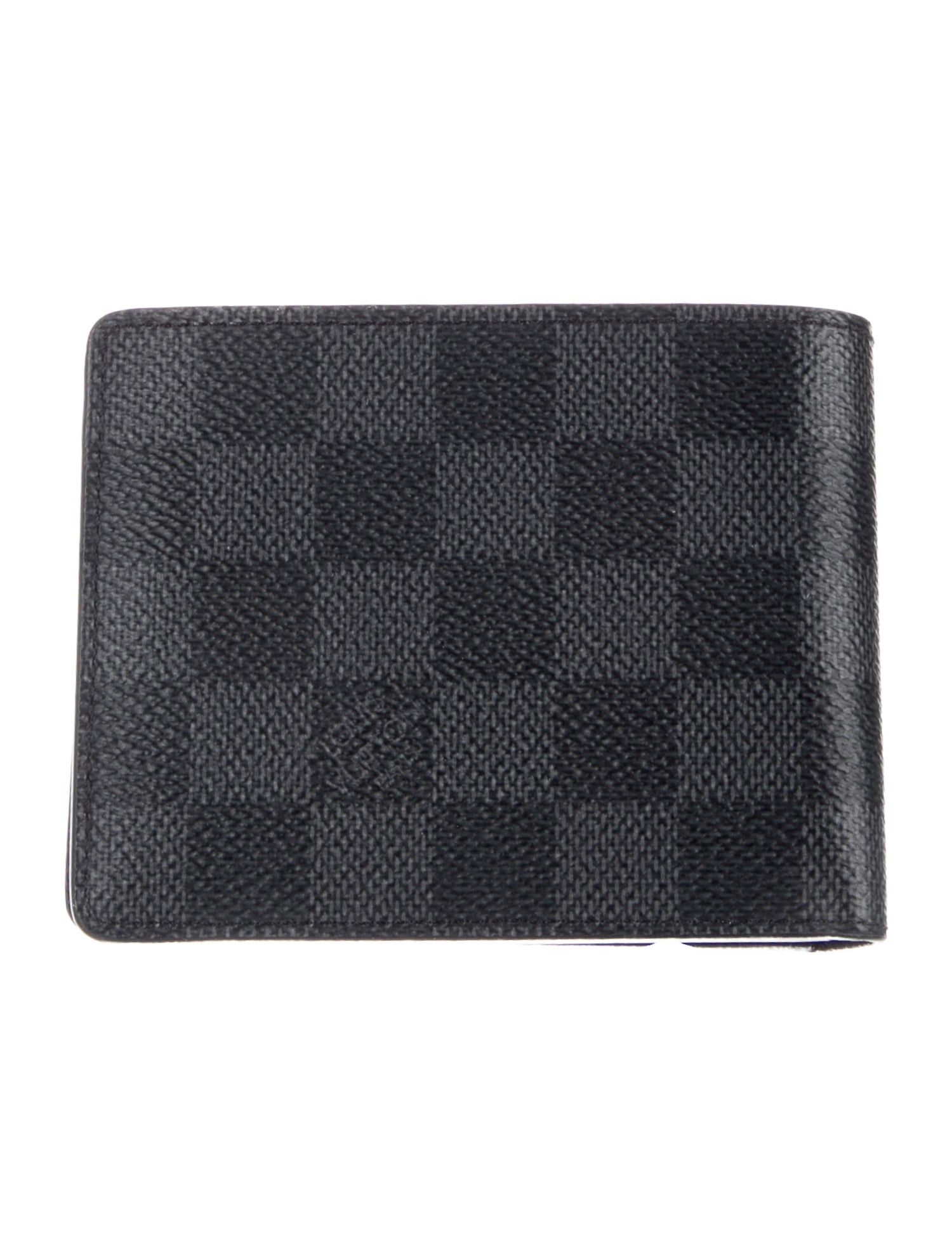 Louis Vuitton Damier Graphite Pattern Coated Canvas Wallet