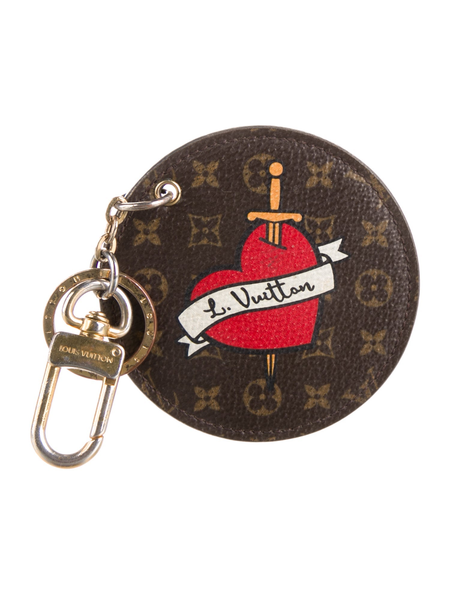 Louis Vuitton Monogram Stories Bag Charm