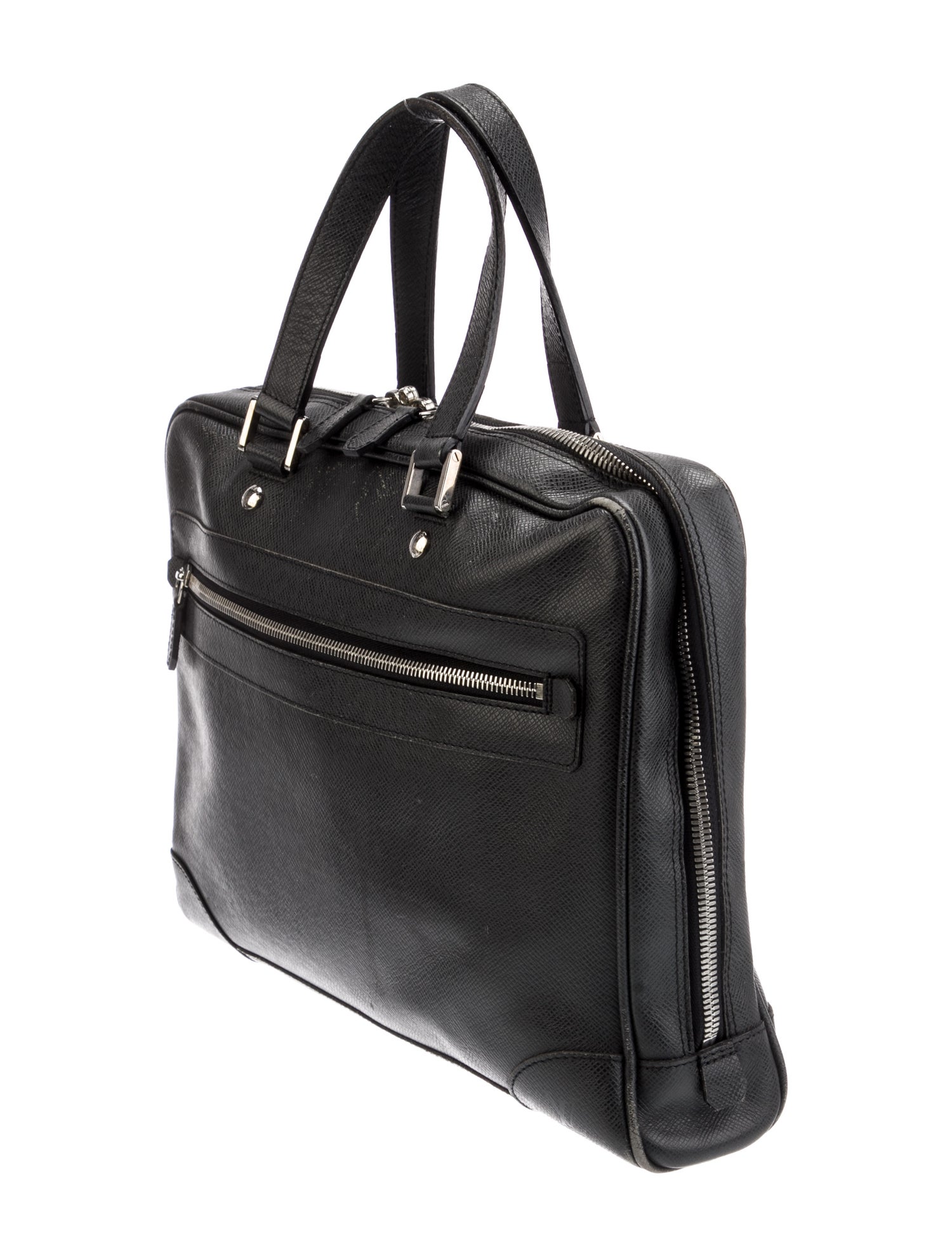 Louis Vuitton Taiga Leather Briefcase