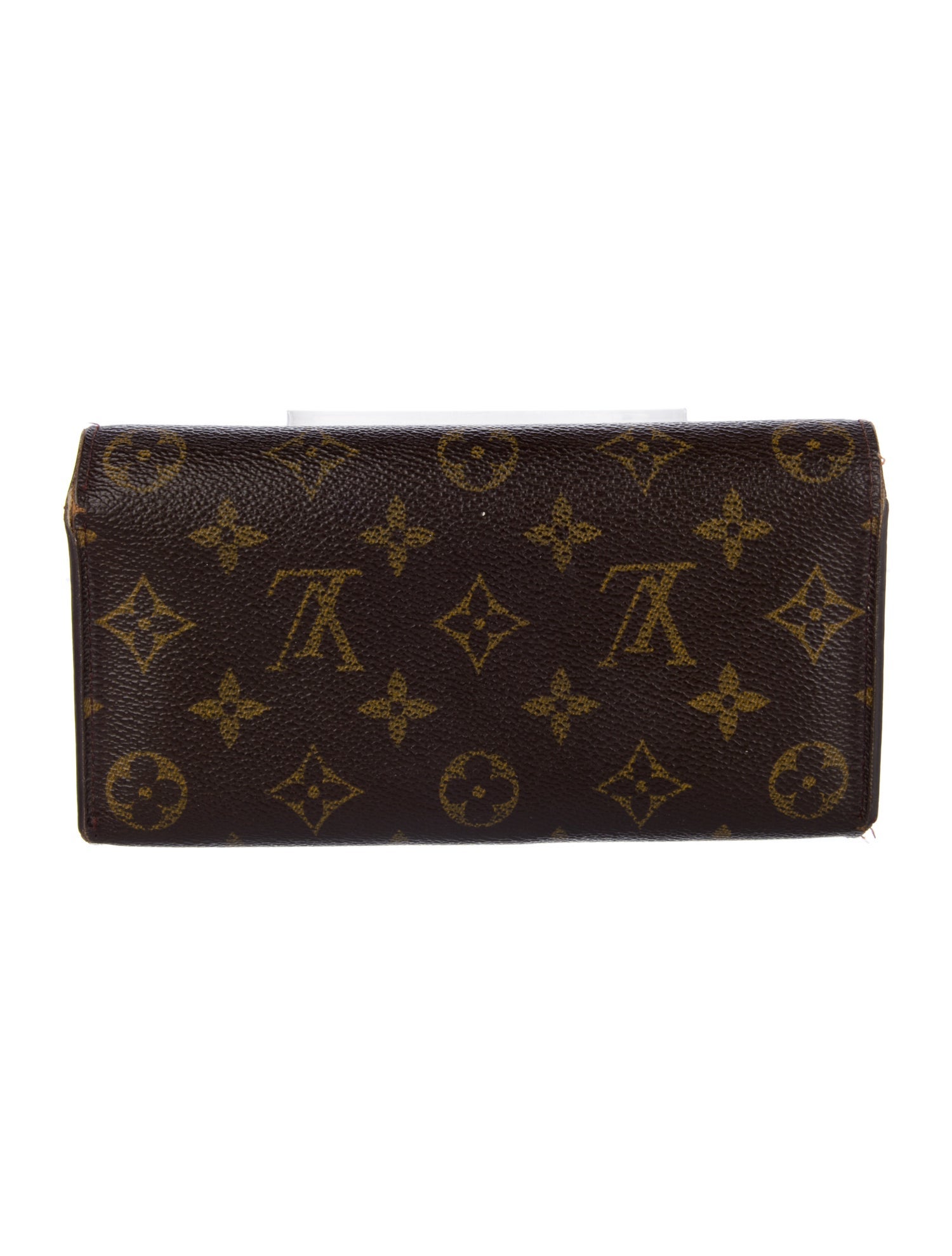 Louis Vuitton LV Monogram Coated Canvas International Wallet