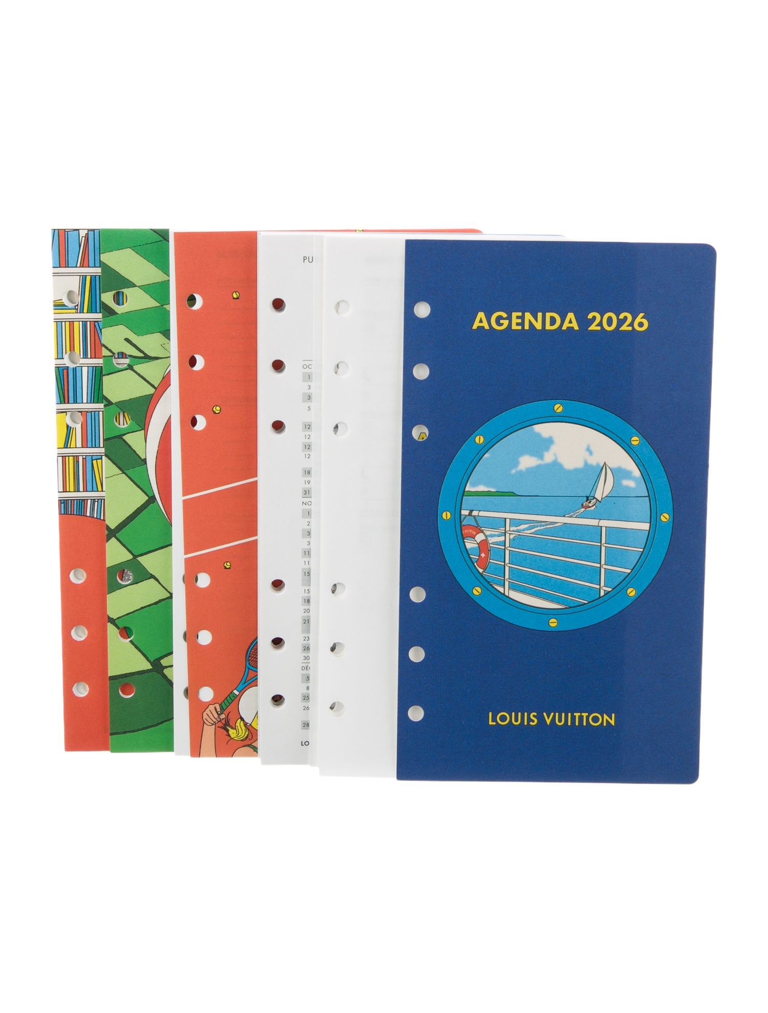 Louis Vuitton Medium Functional Agenda Refill 2026 w/ Tags