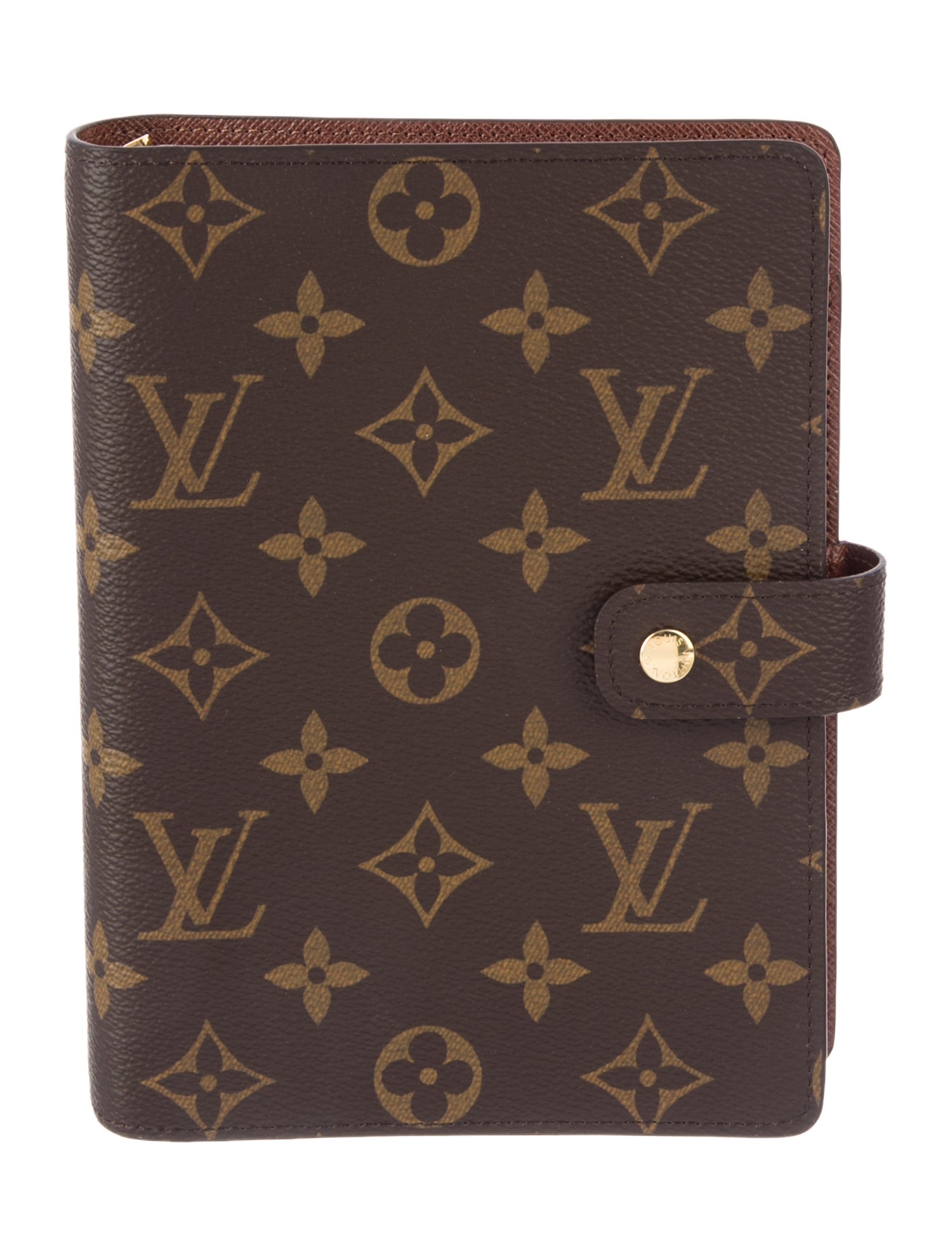 Louis Vuitton Monogram Medium Ring Agenda Cover