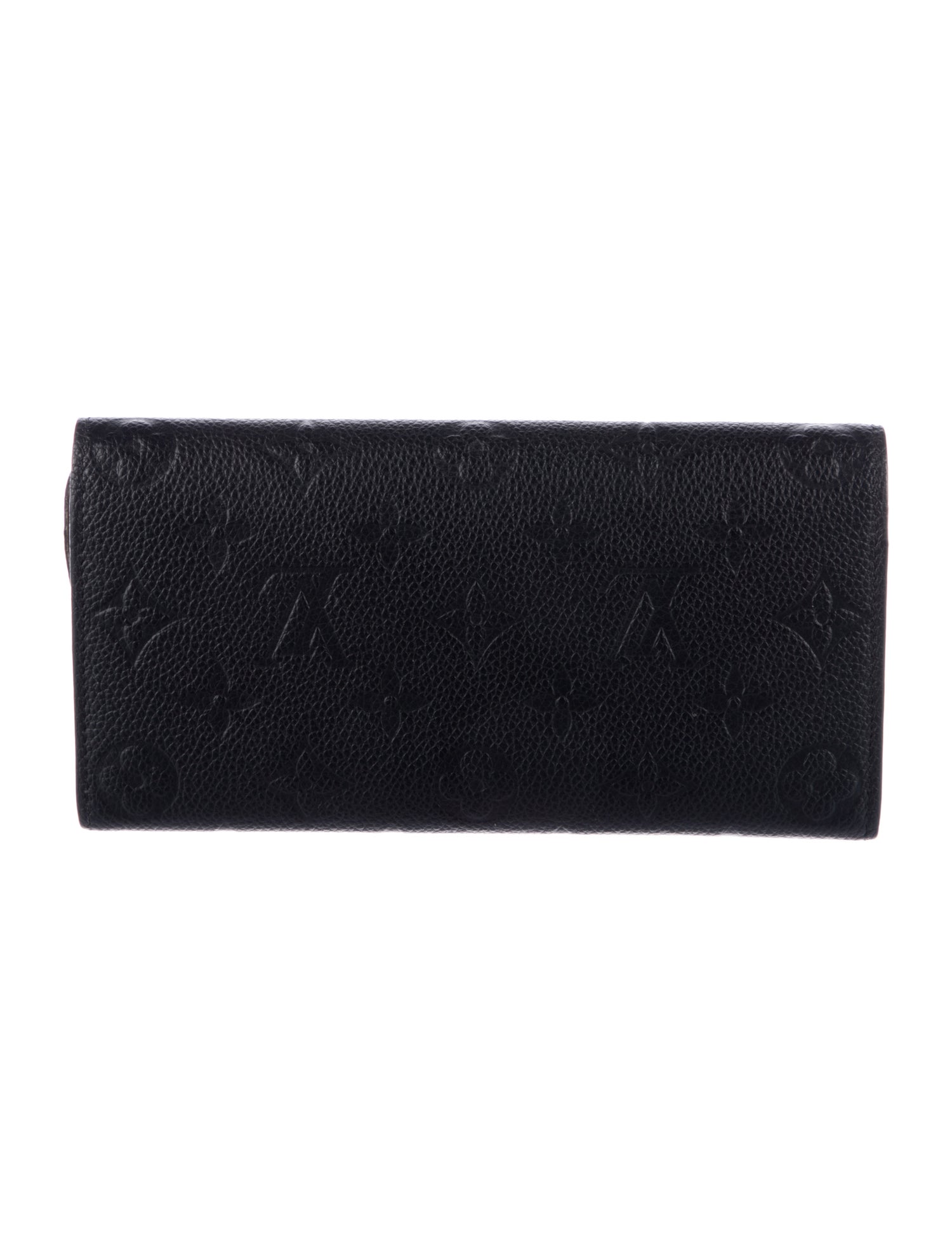 Louis Vuitton Monogram Pattern Empreinte Leather Emilie Wallet
