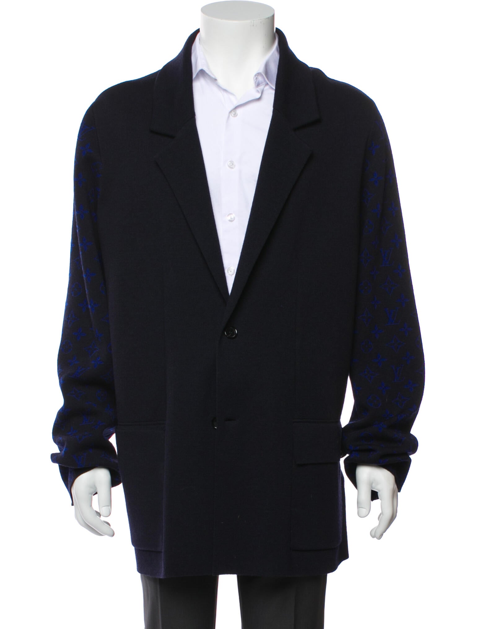 Louis Vuitton 2023 Knit Blazer Overcoat w/ Tags