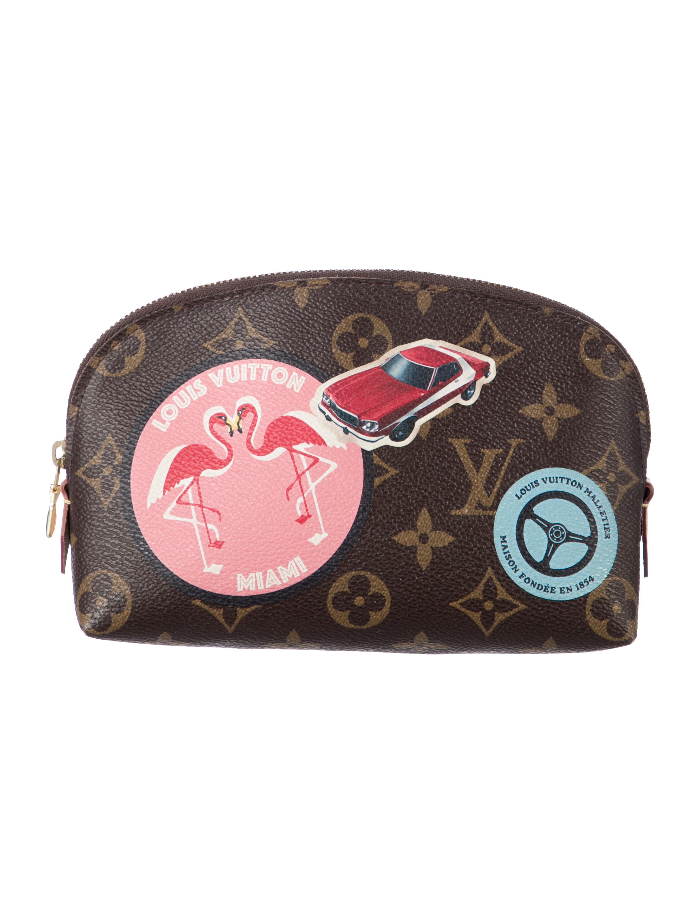 Louis Vuitton Monogram World Tour Cosmetic Pouch