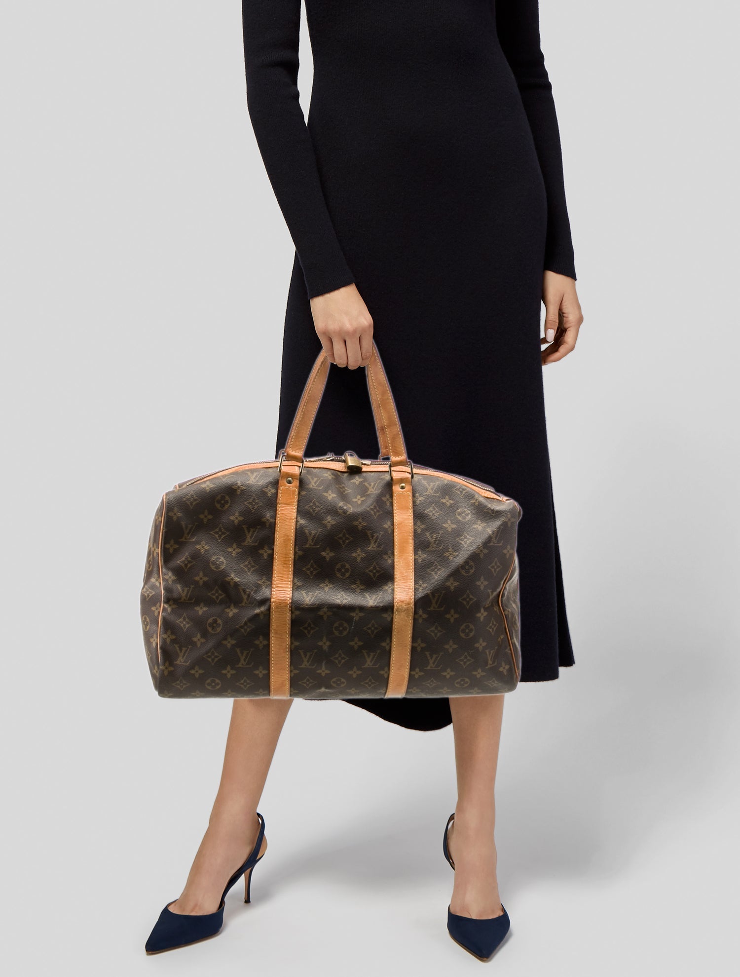 Louis Vuitton LV Monogram Sac Souple 45