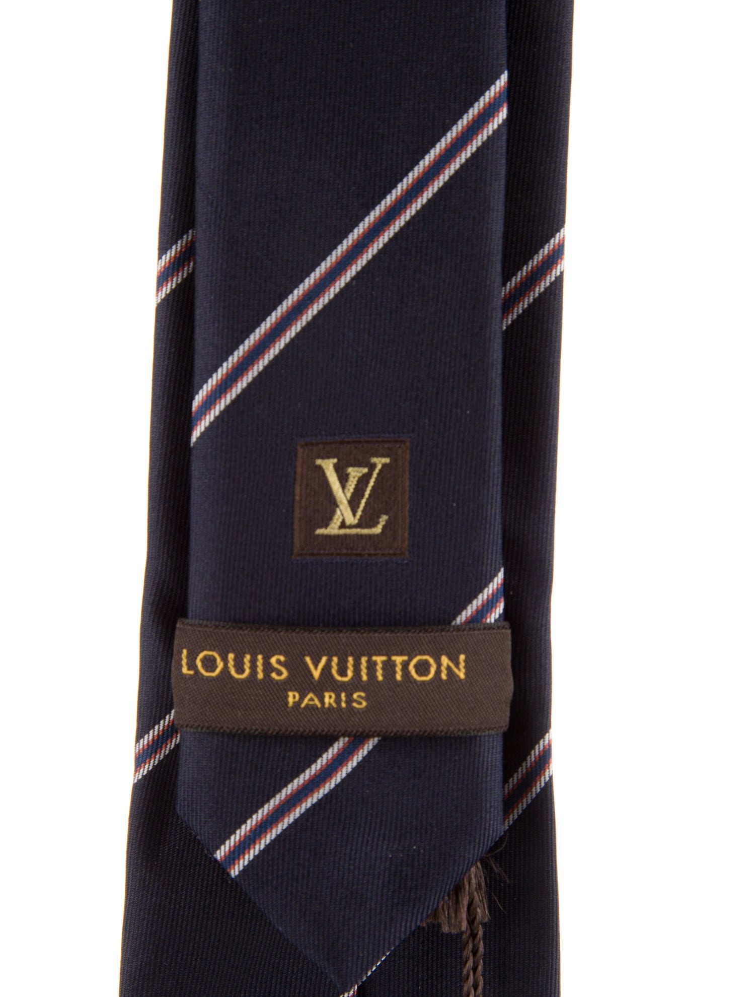 Louis Vuitton Print Silk Tie