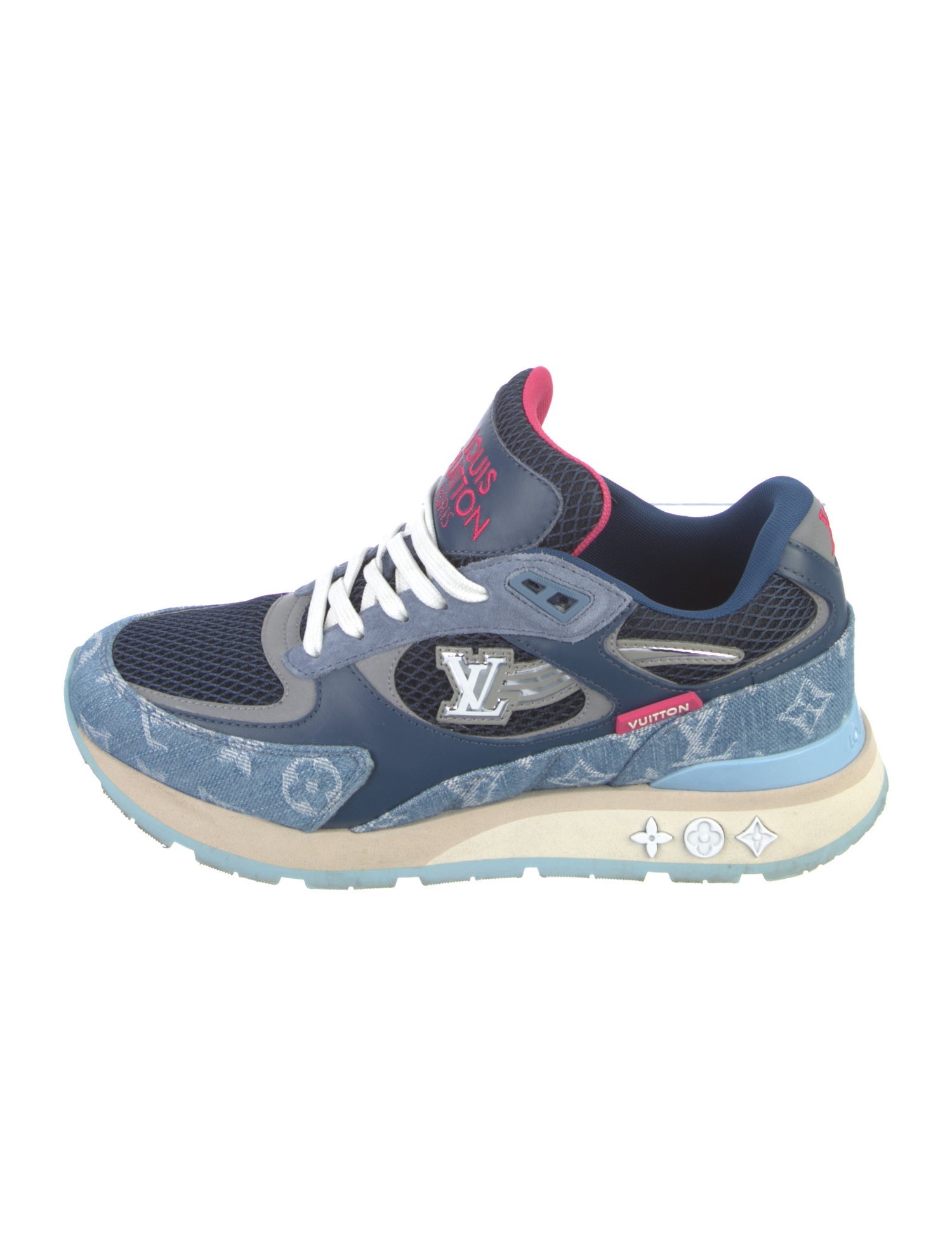 Louis Vuitton LV Monogram Leather Athletic Sneakers