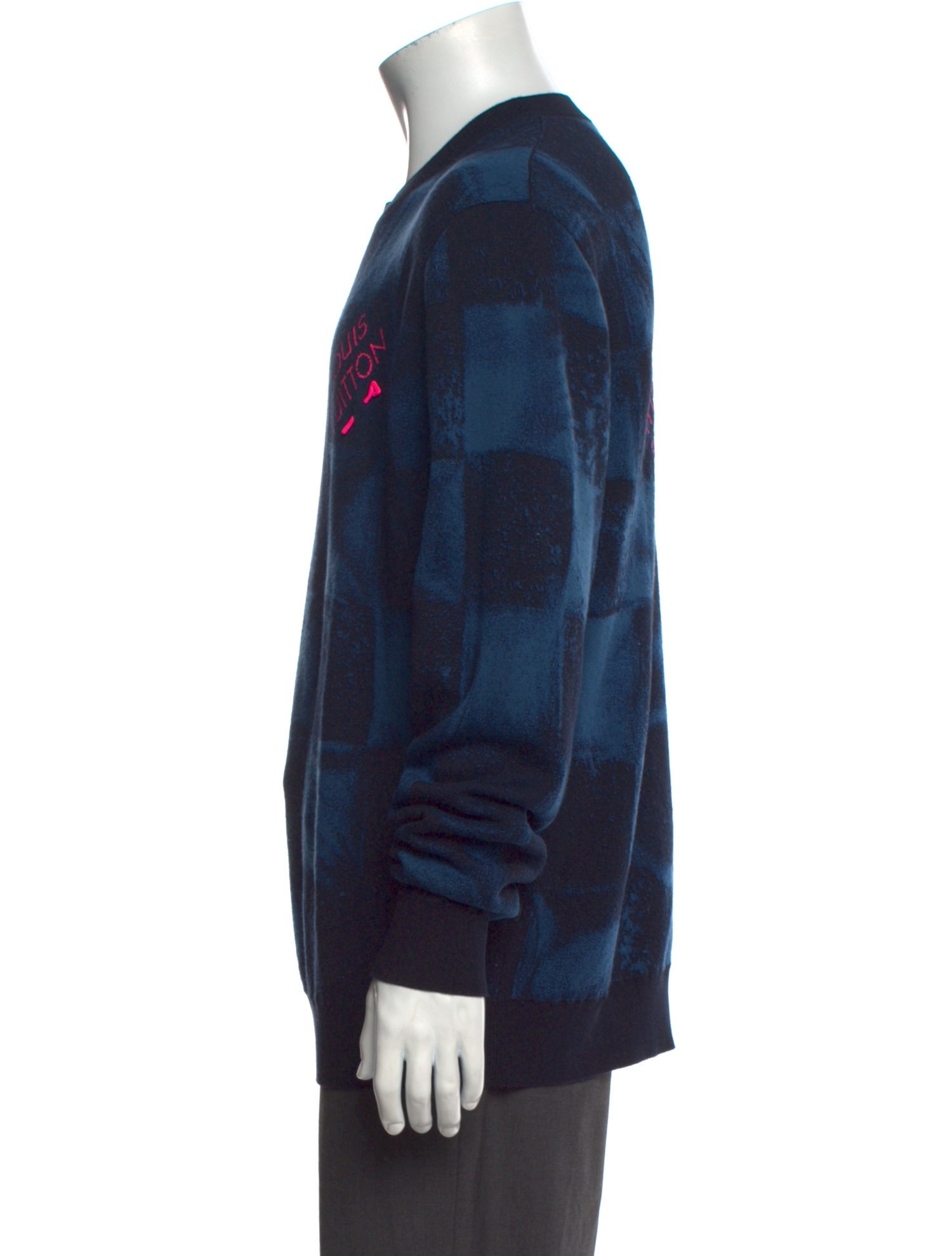 Louis Vuitton 2021 Signature Logo Pullover