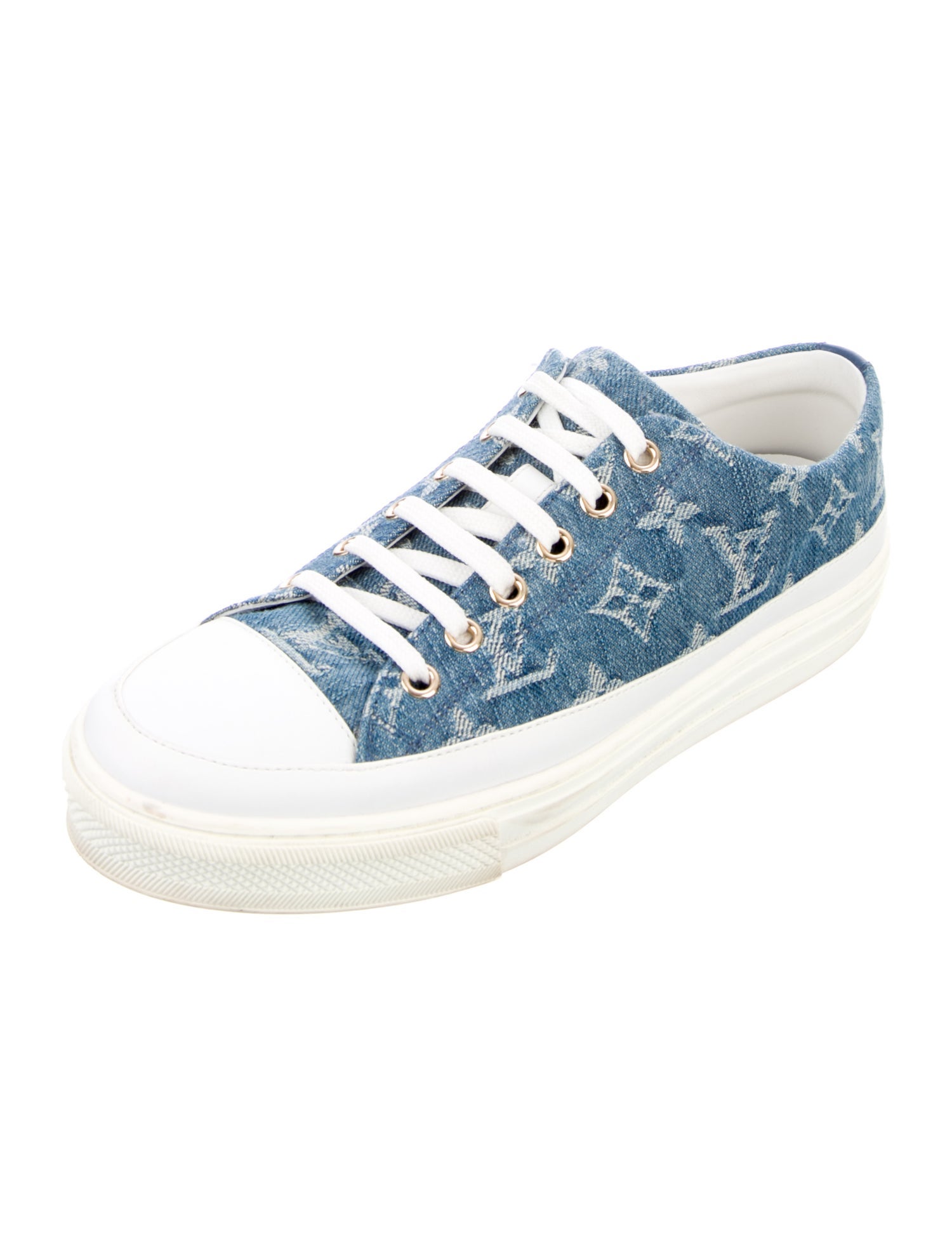 Louis Vuitton LV Monogram Denim Sneakers