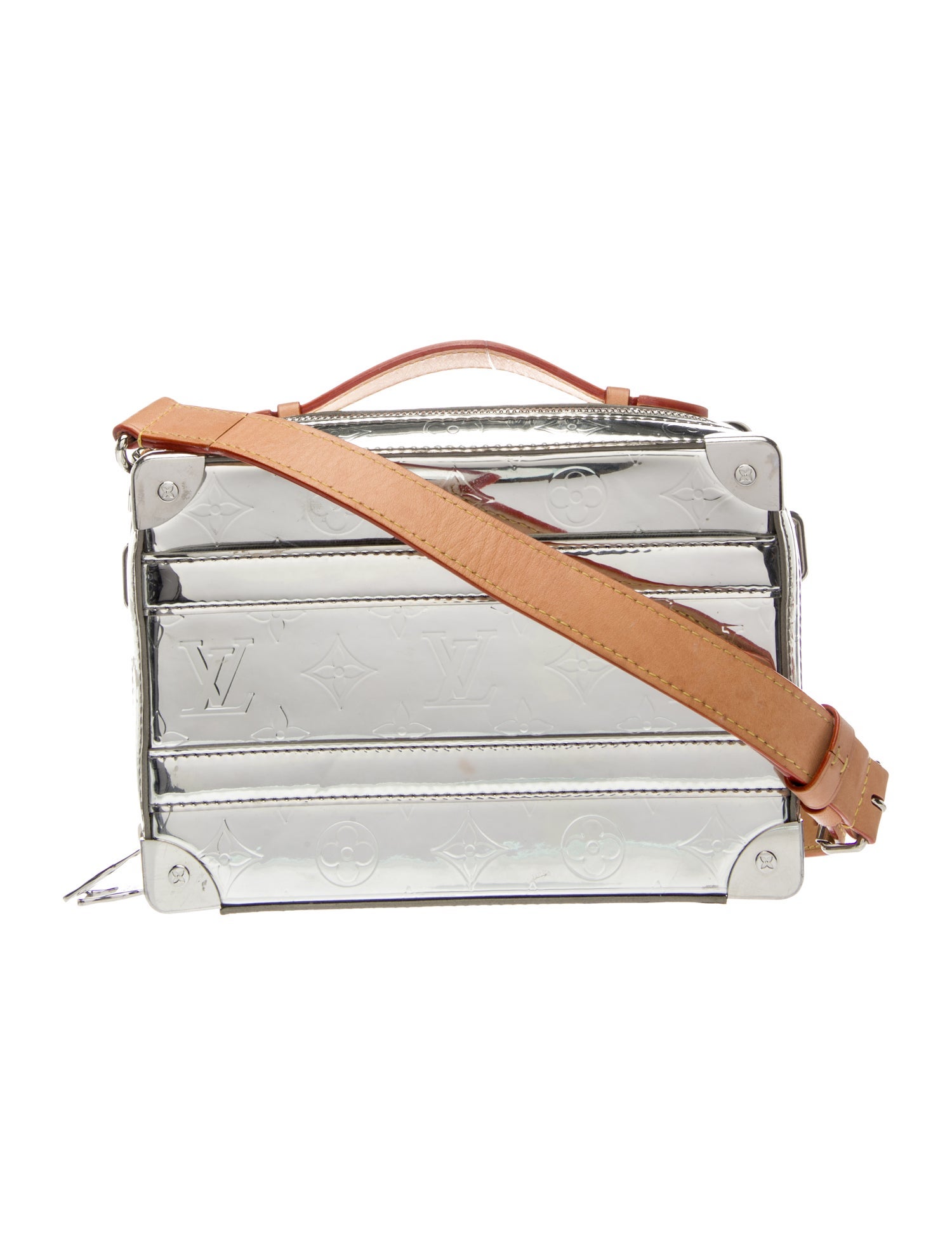 Louis Vuitton LV Monogram Monogram Mirror Handle Soft Trunk