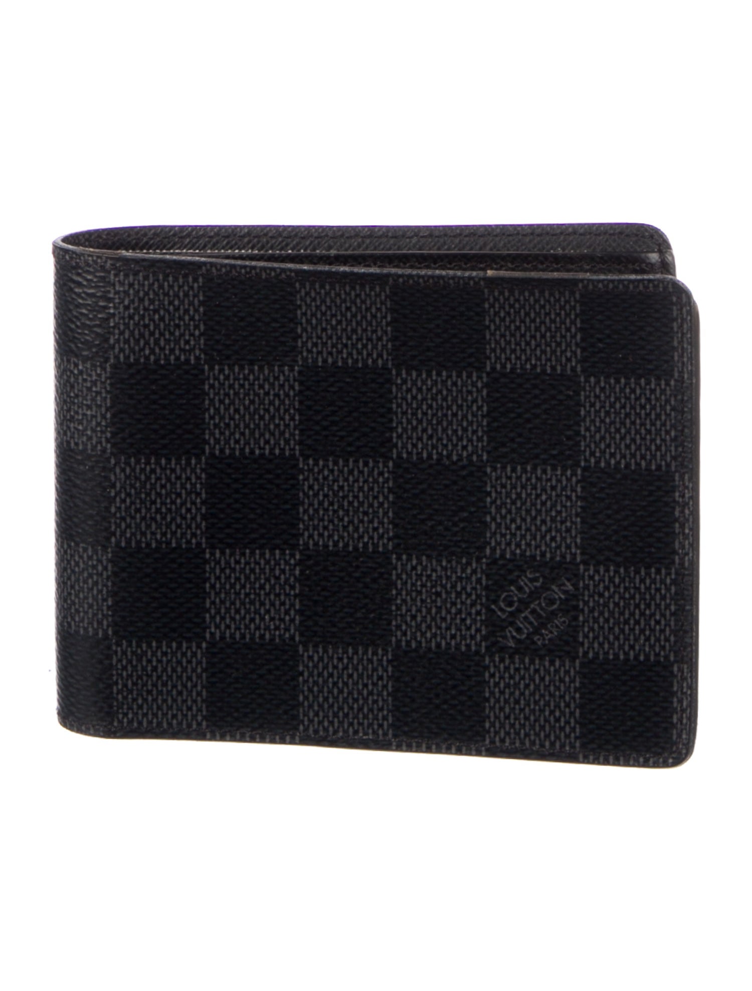 Louis Vuitton Damier Graphite Pattern Coated Canvas Slender NM