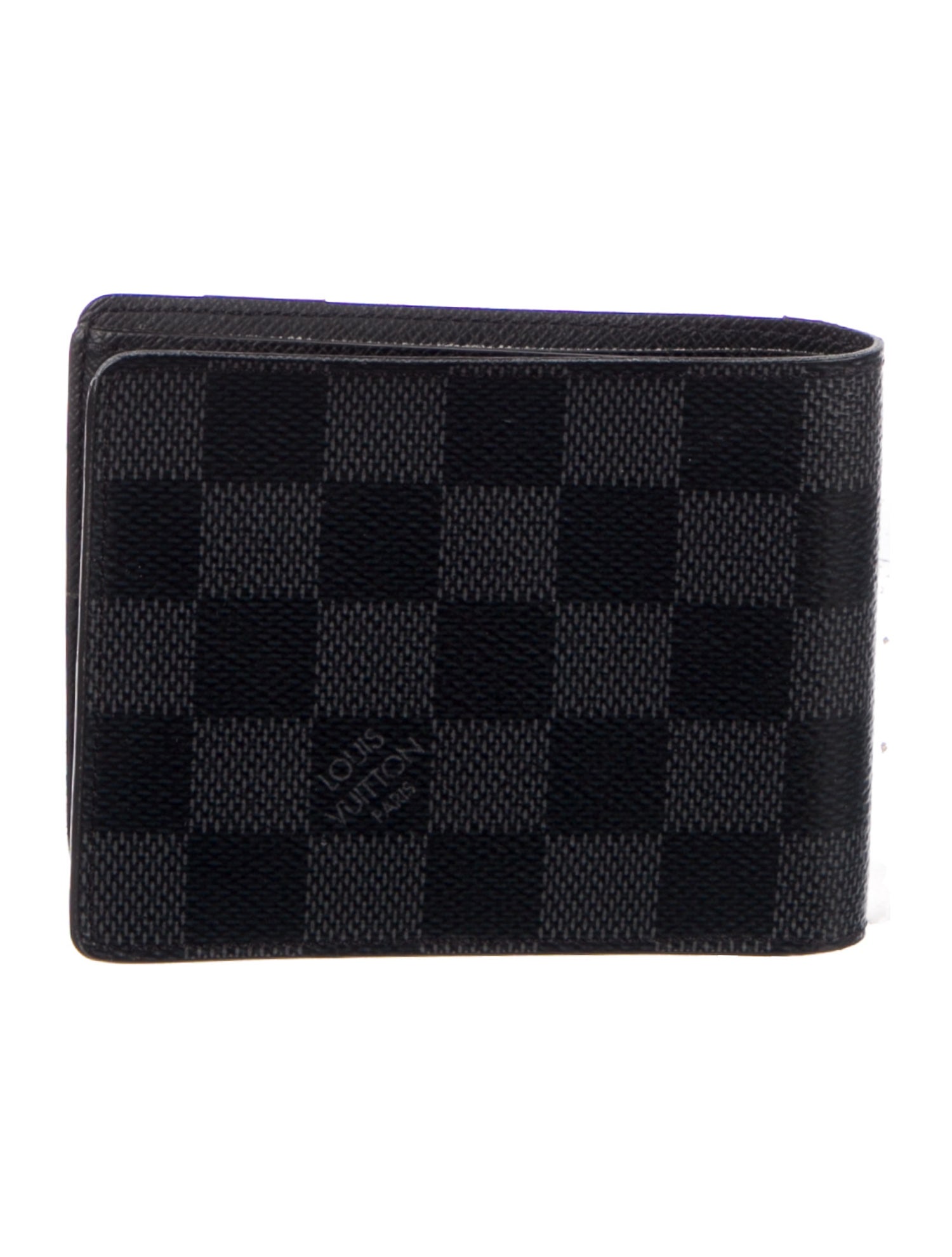 Louis Vuitton Damier Graphite Pattern Coated Canvas Slender NM